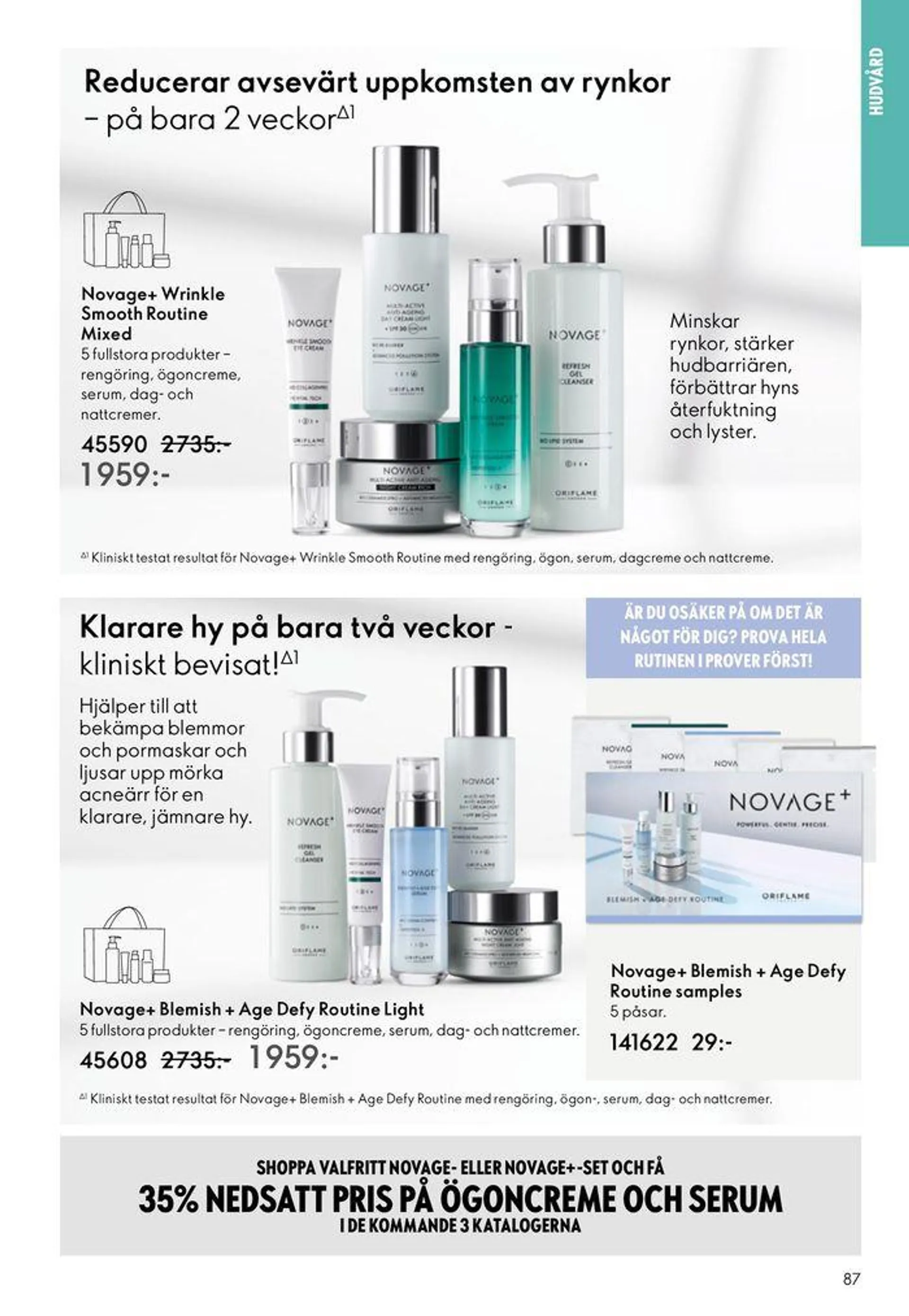 Oriflame reklamblad från 12 juli till 26 juli 2024 - Reklamblad sidor 87