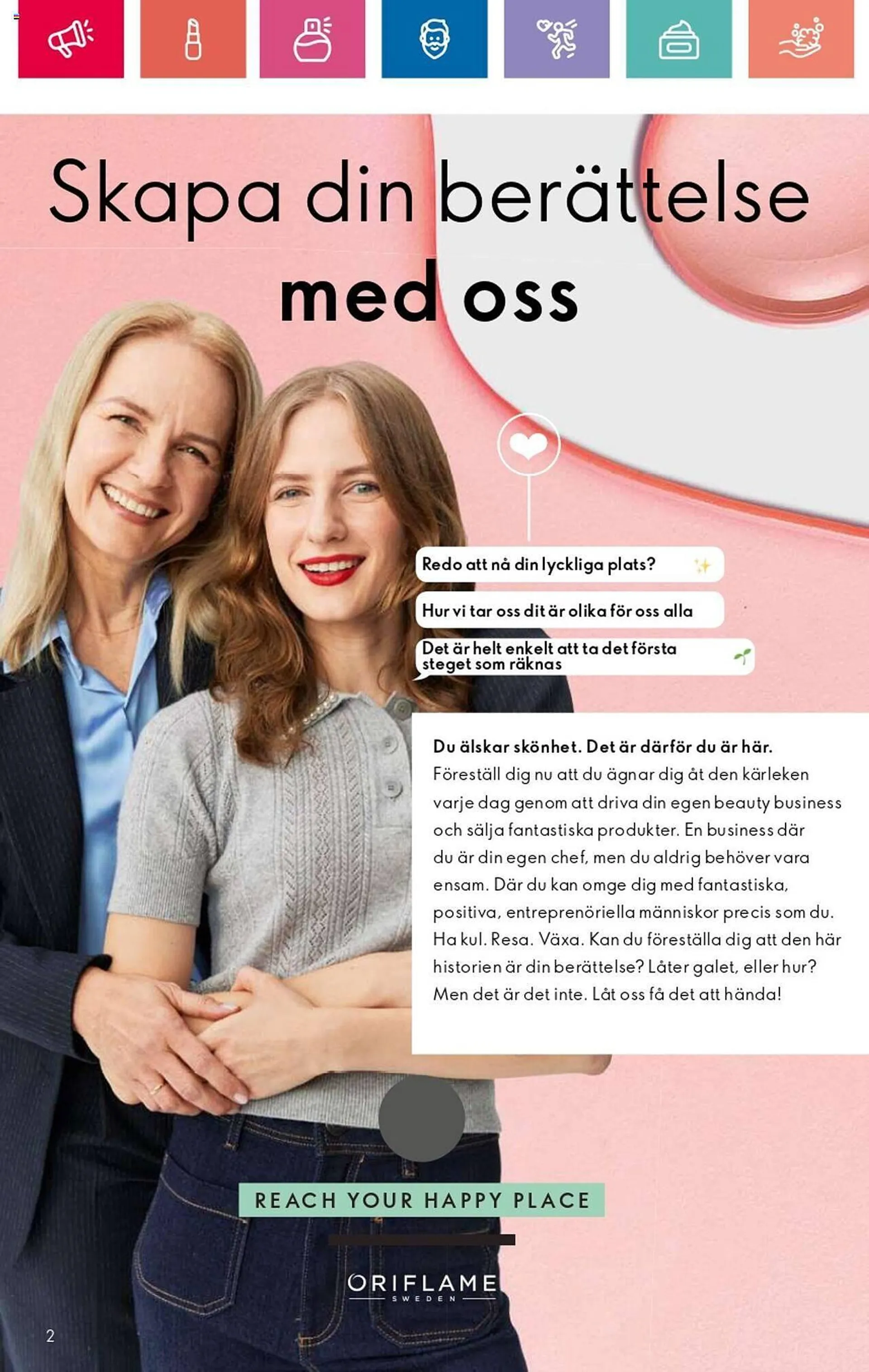 Oriflame reklamblad från 3 oktober till 23 oktober 2024 - Reklamblad sidor 2