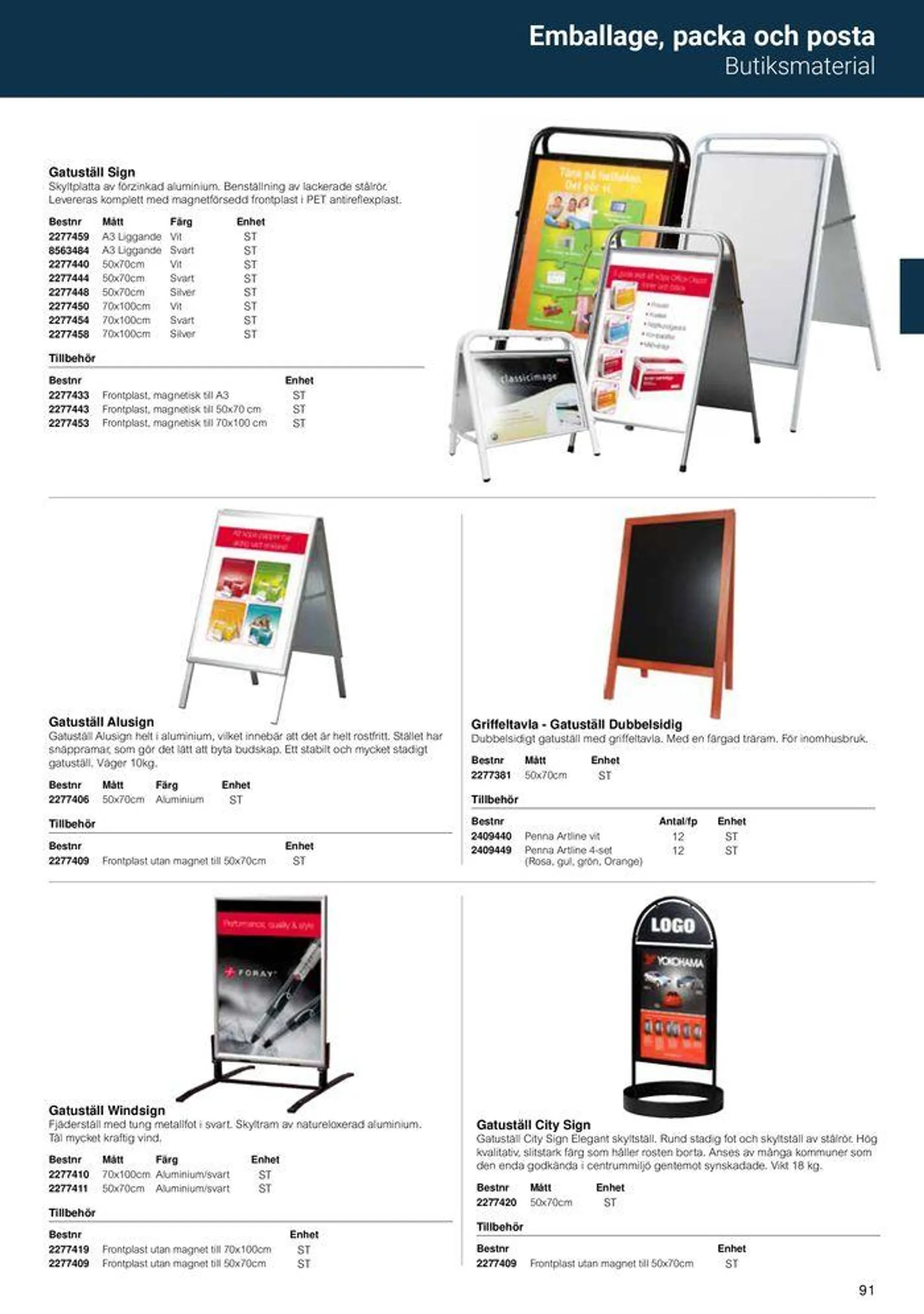 Office Depot - Kontorskatalog 2024 från 6 maj till 31 december 2024 - Reklamblad sidor 93