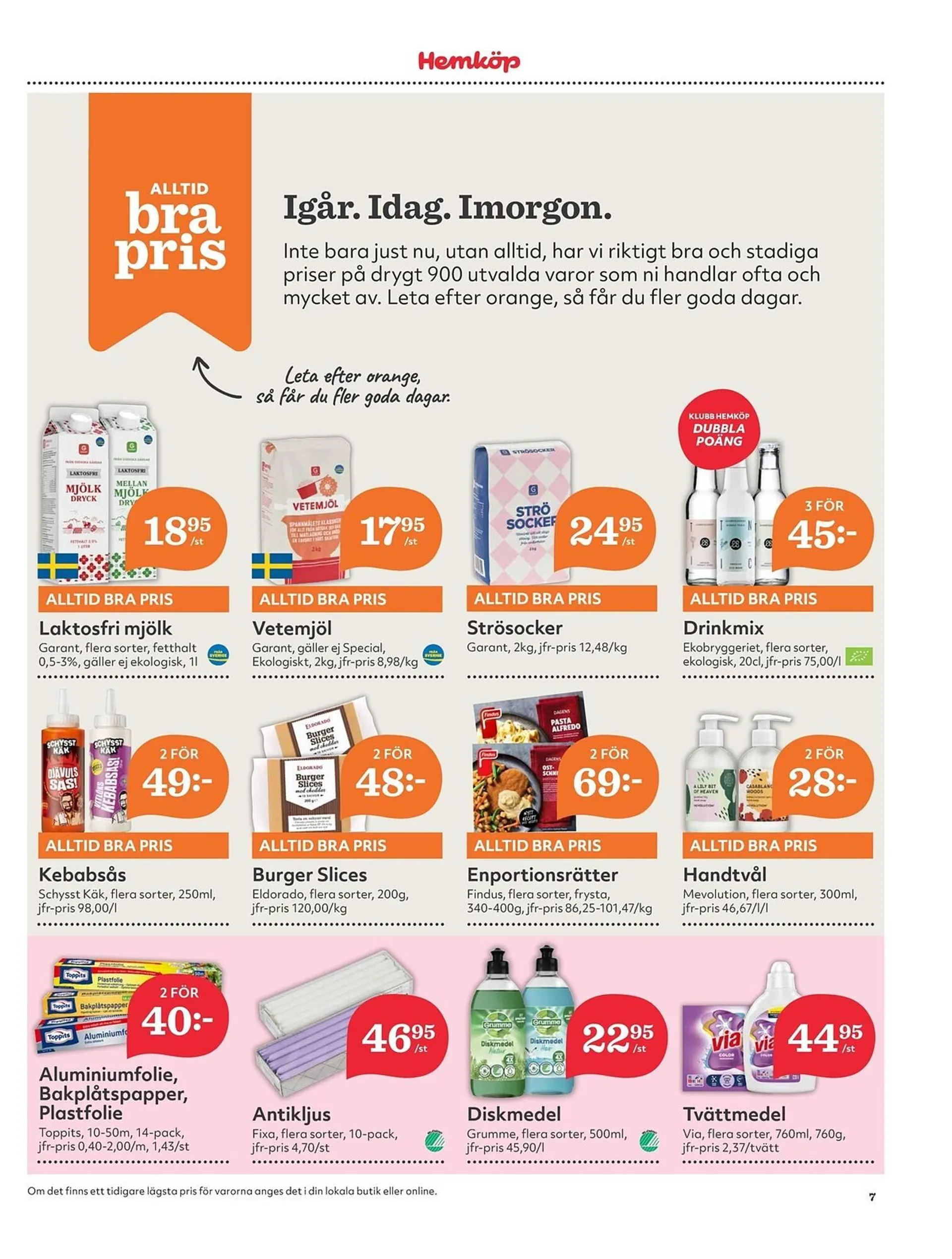 Hemköp reklamblad från 7 april till 14 april 2025 - Reklamblad sidor 7