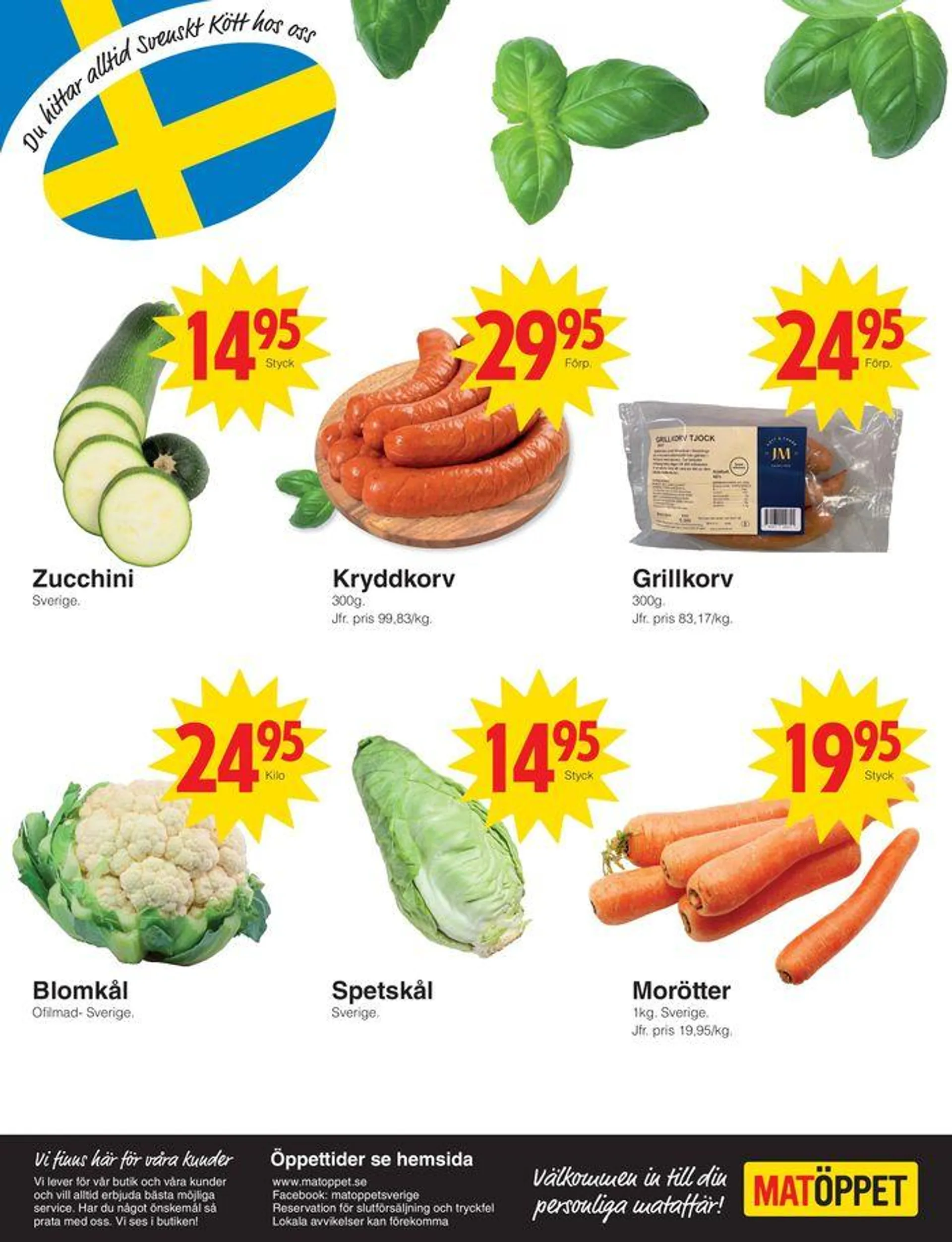 Matöppet Veckans DR-blad från 12 augusti till 18 augusti 2024 - Reklamblad sidor 4