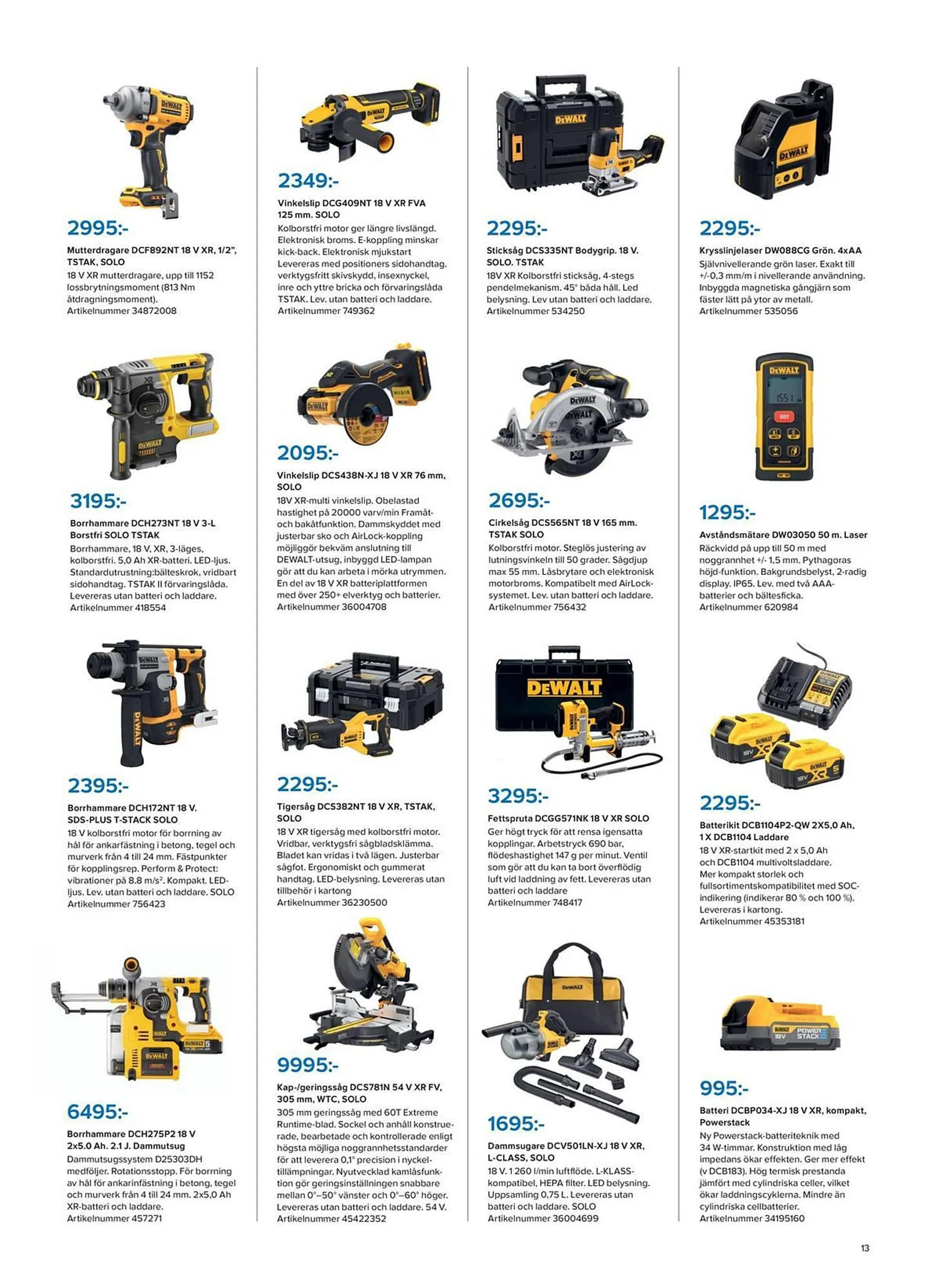 Ahlsell reklamblad från 8 februari till 29 februari 2024 - Reklamblad sidor 13