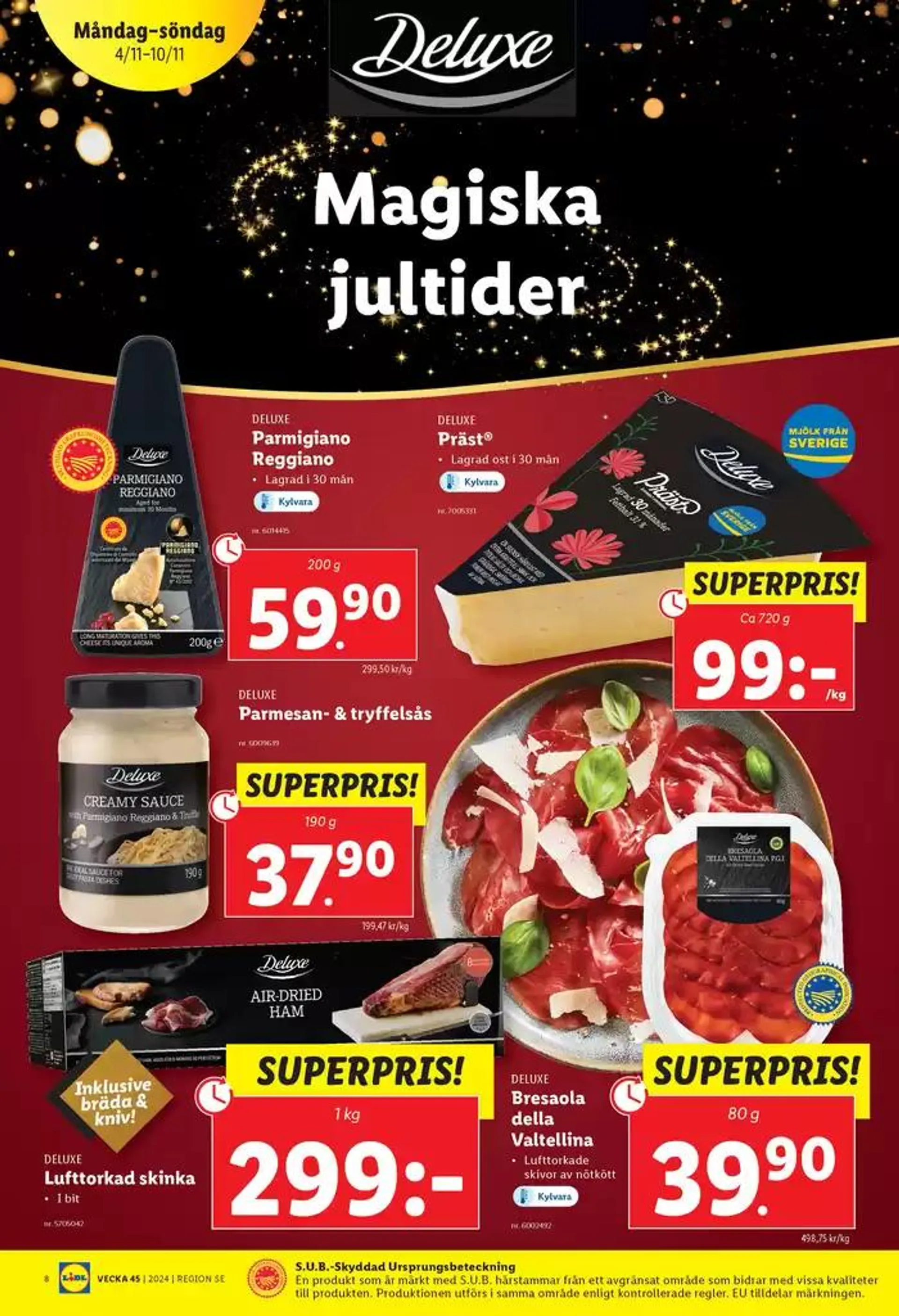 Nationell ERBJUDANDEN VECKA 45 från 4 november till 10 november 2024 - Reklamblad sidor 8