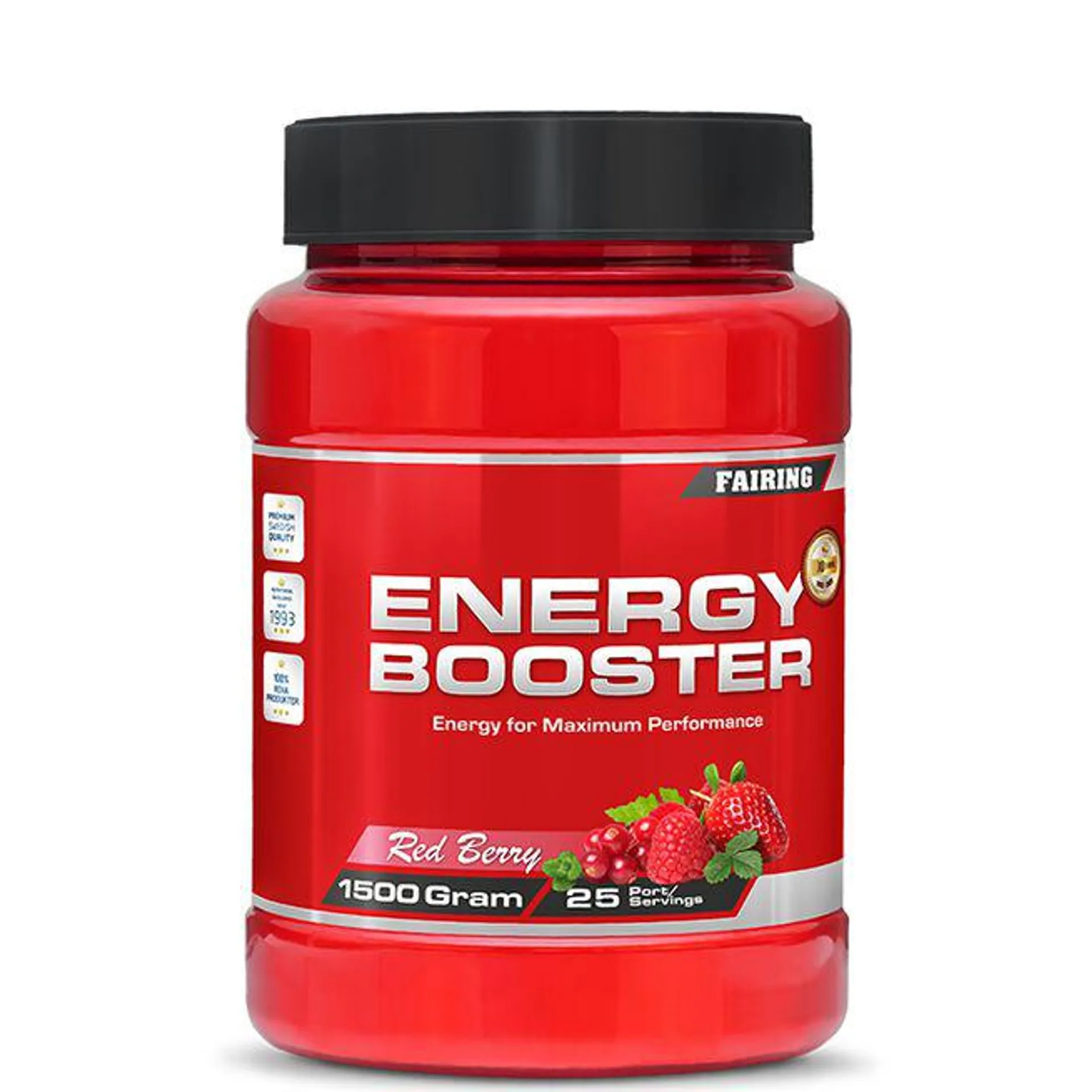 Energy Booster, 1500 g, Red Berry Red Berry