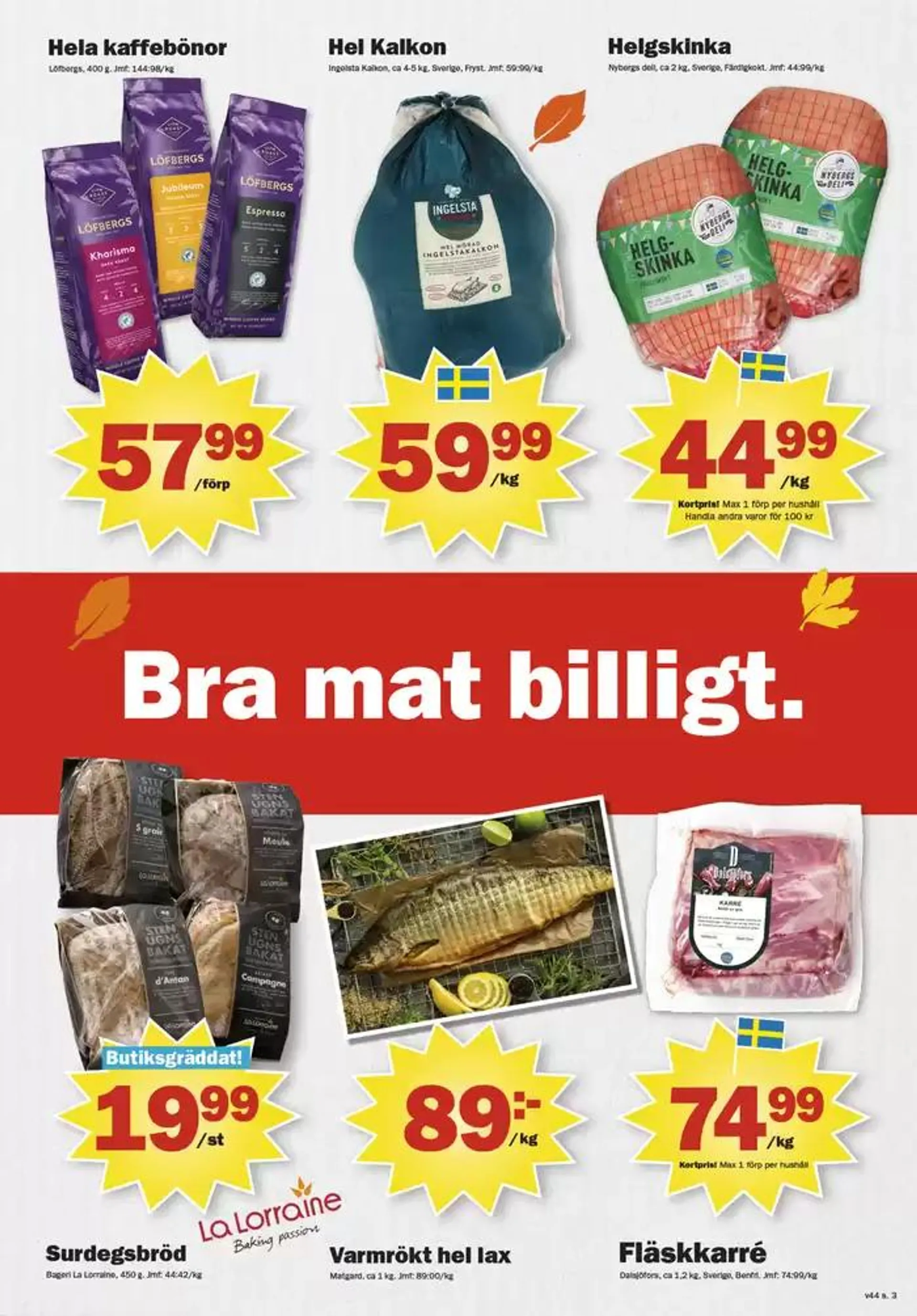 Pekås Veckans kampanjblad från 28 oktober till 11 november 2024 - Reklamblad sidor 5