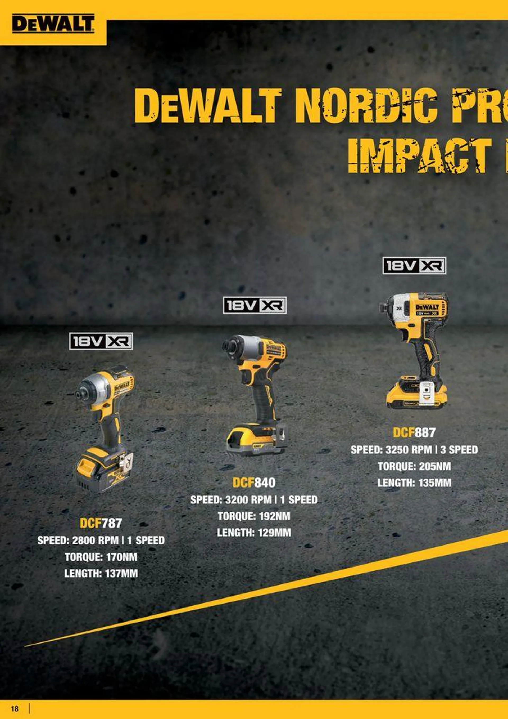 Dewalt reklamblad - 18