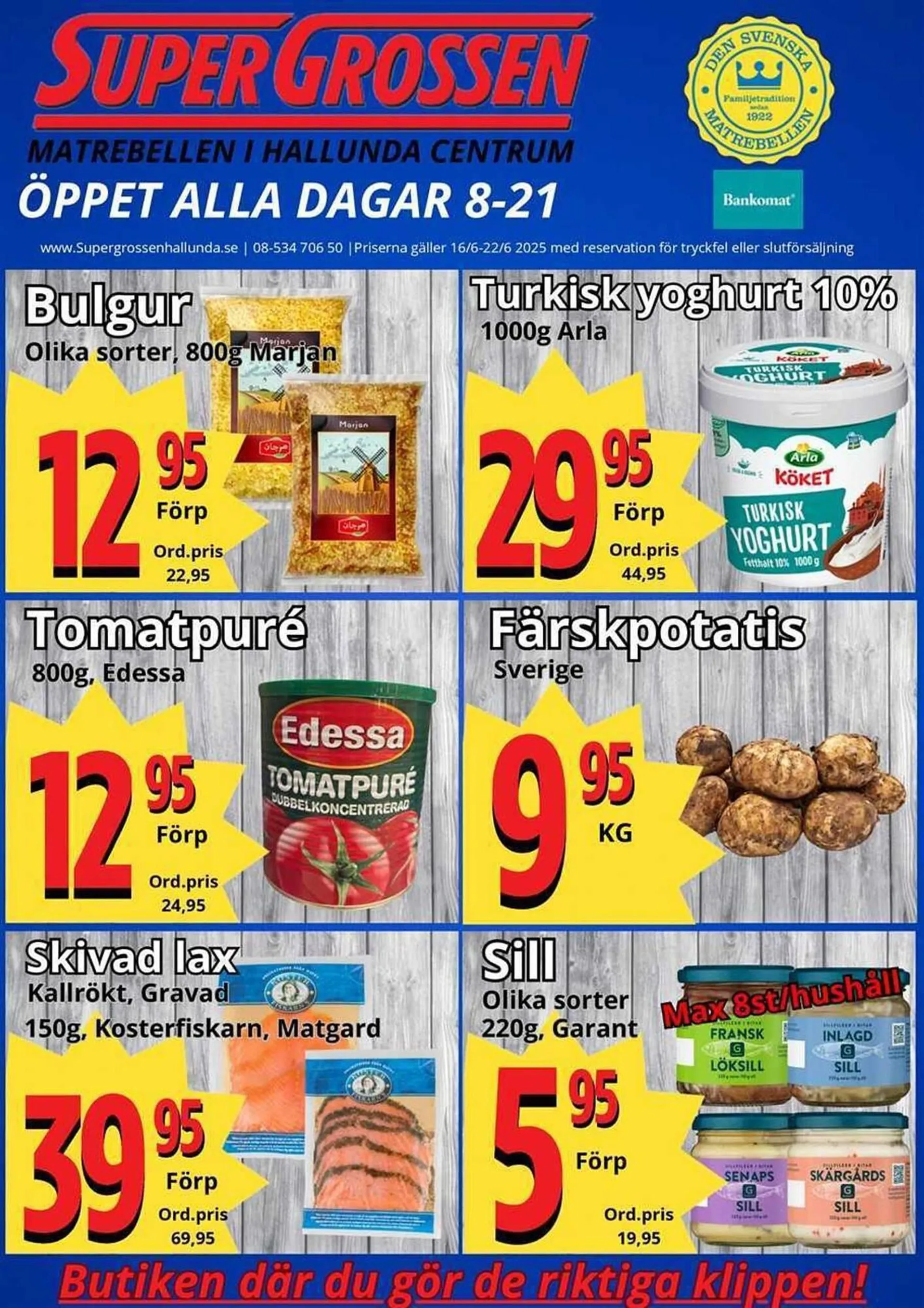 Supergrossen reklamblad - 1