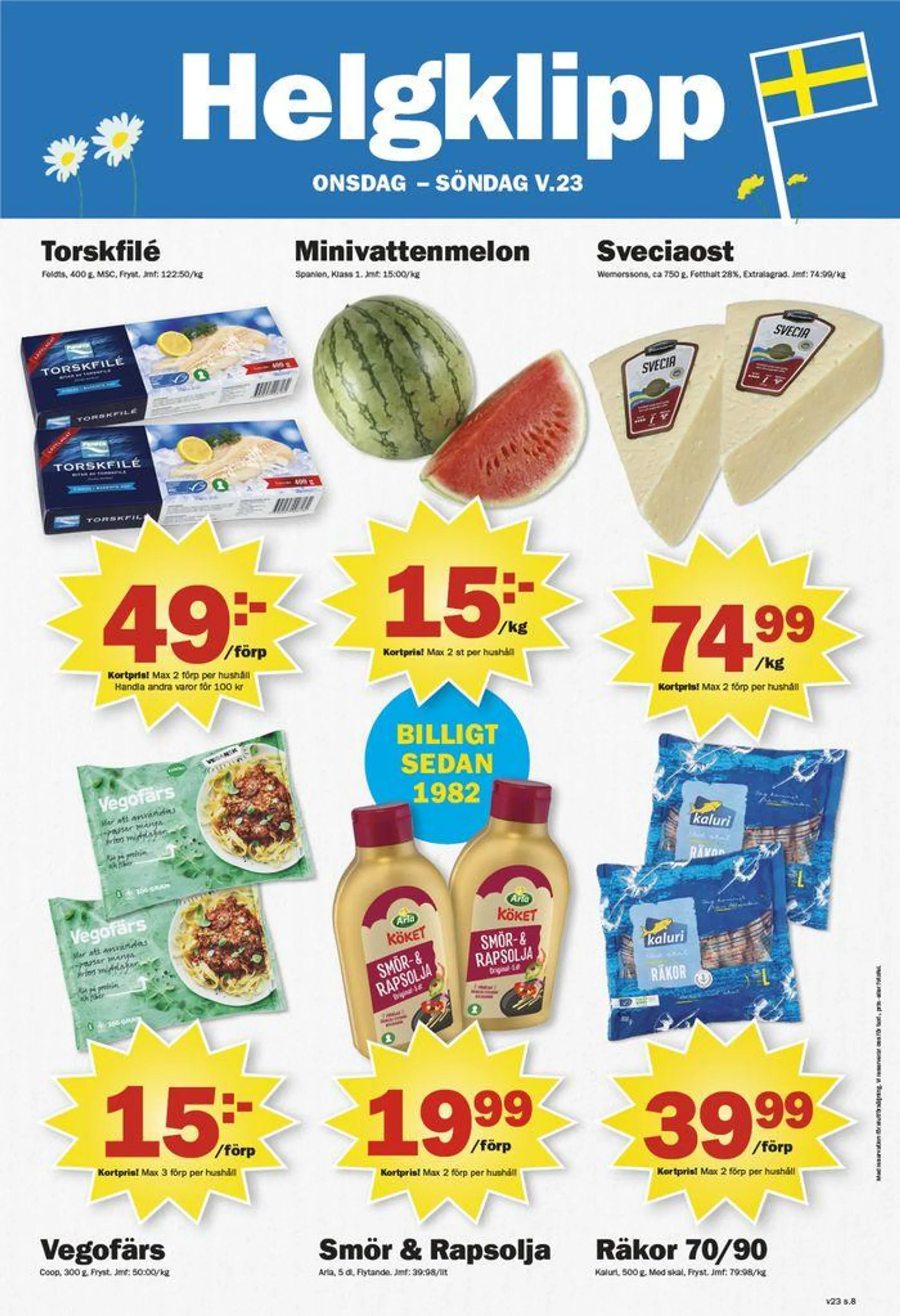 Pekås Veckans kampanjblad från 3 juni till 17 juni 2024 - Reklamblad sidor 8