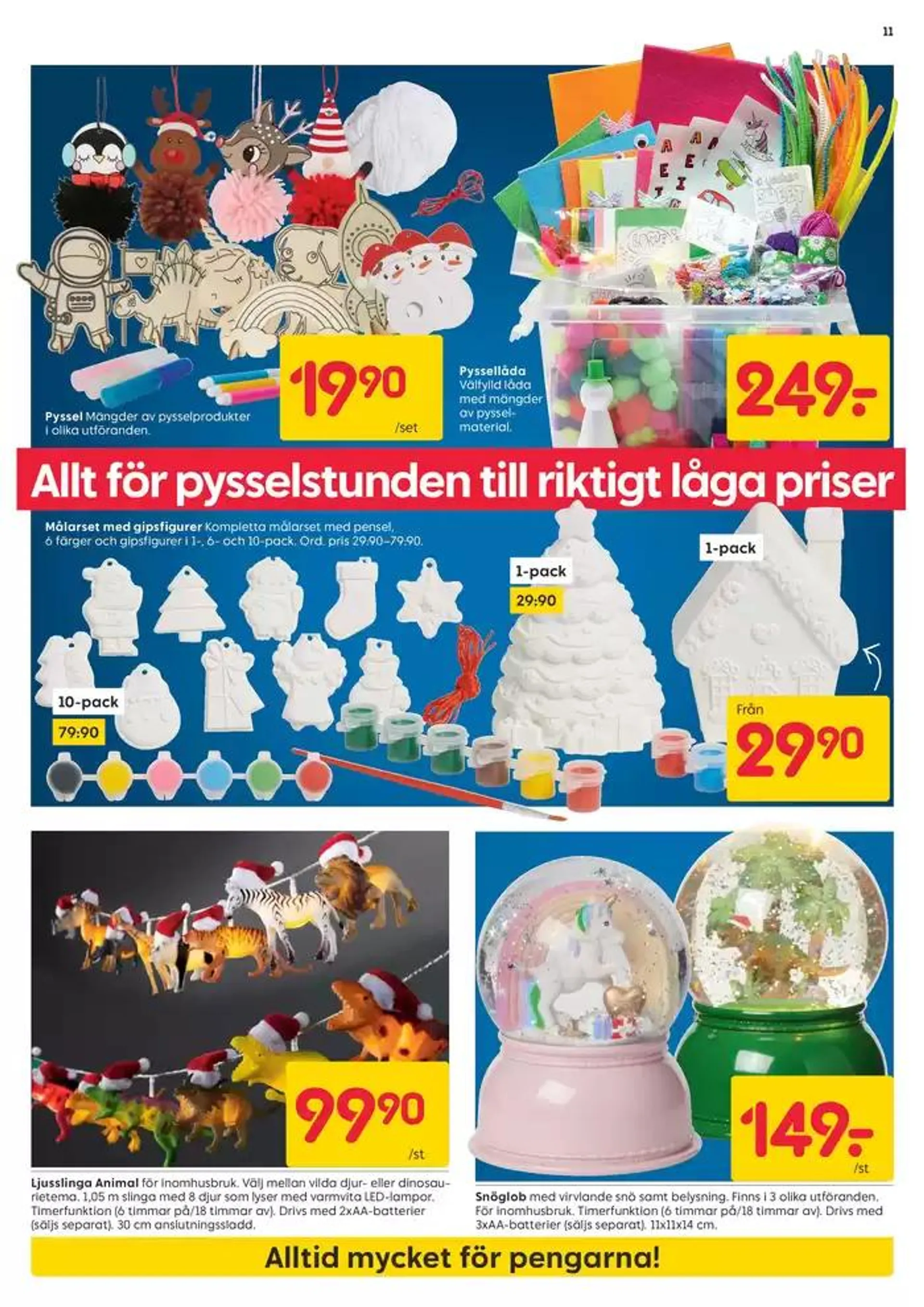 Rusta reklambad från 7 oktober till 21 oktober 2024 - Reklamblad sidor 11