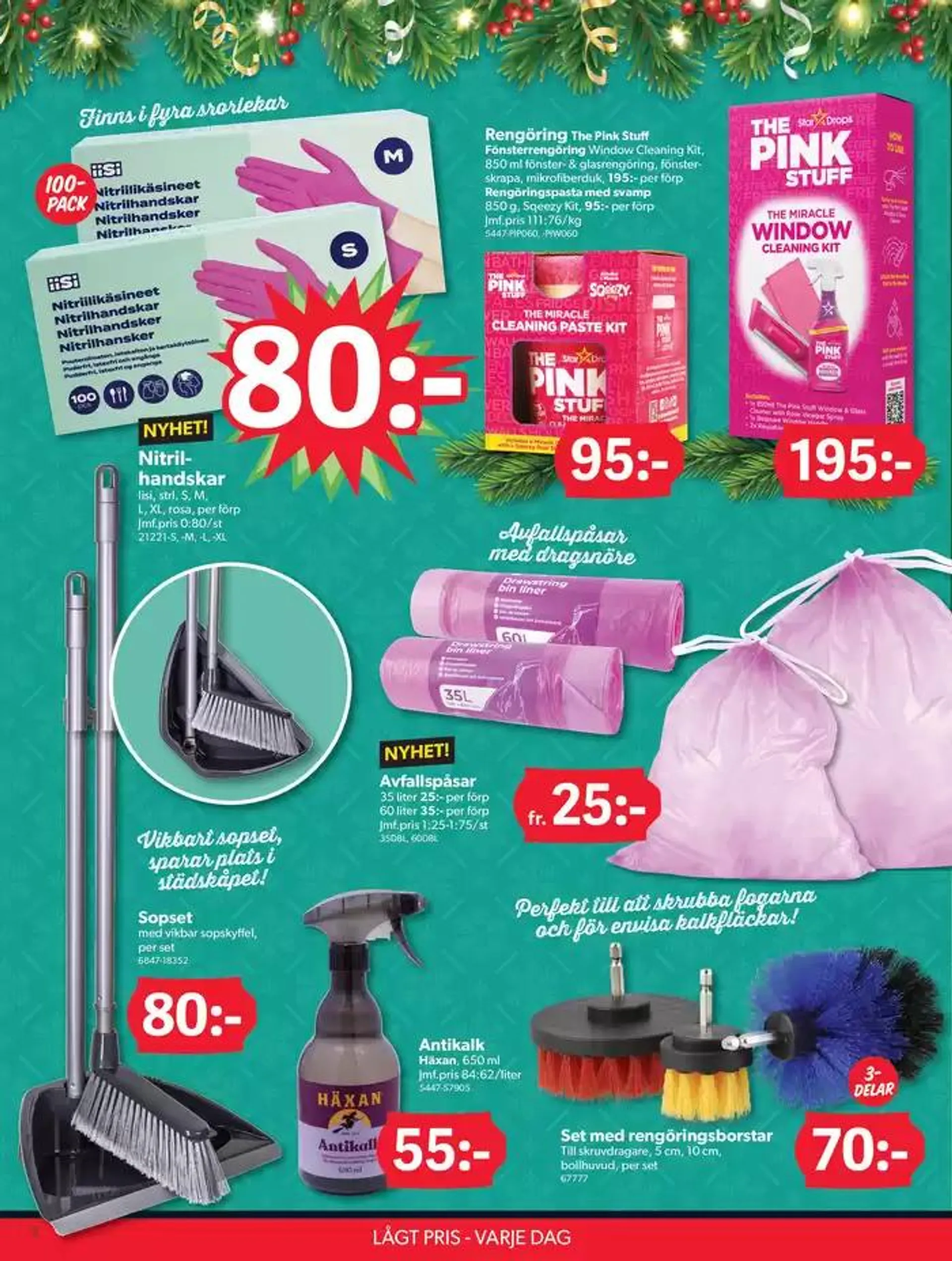 DollarStore Erbjudanden från 17 december till 31 december 2024 - Reklamblad sidor 8