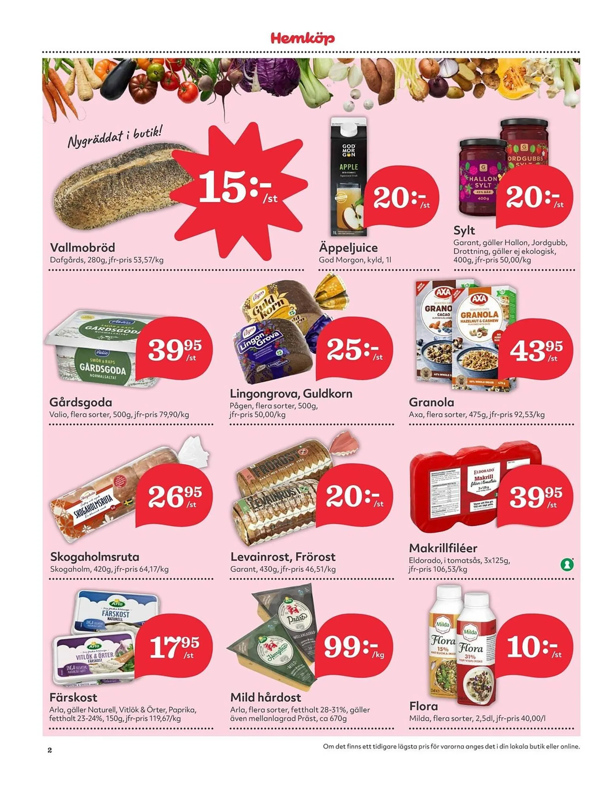 Hemköp reklamblad från 9 september till 15 september 2024 - Reklamblad sidor 2