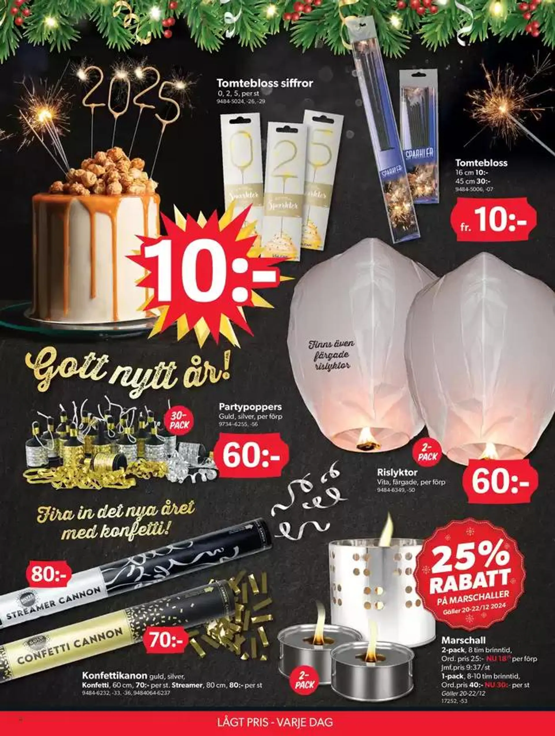 DollarStore Erbjudanden från 17 december till 31 december 2024 - Reklamblad sidor 4