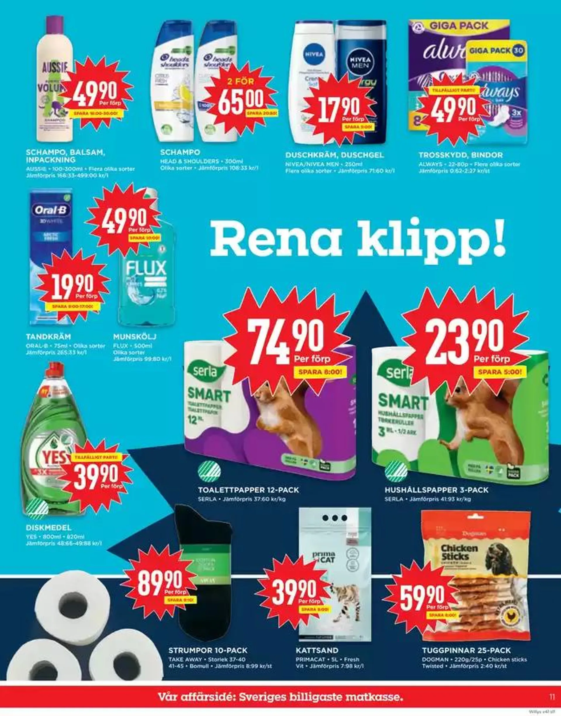 Exklusiva deals för våra kunder från 7 oktober till 13 oktober 2024 - Reklamblad sidor 11