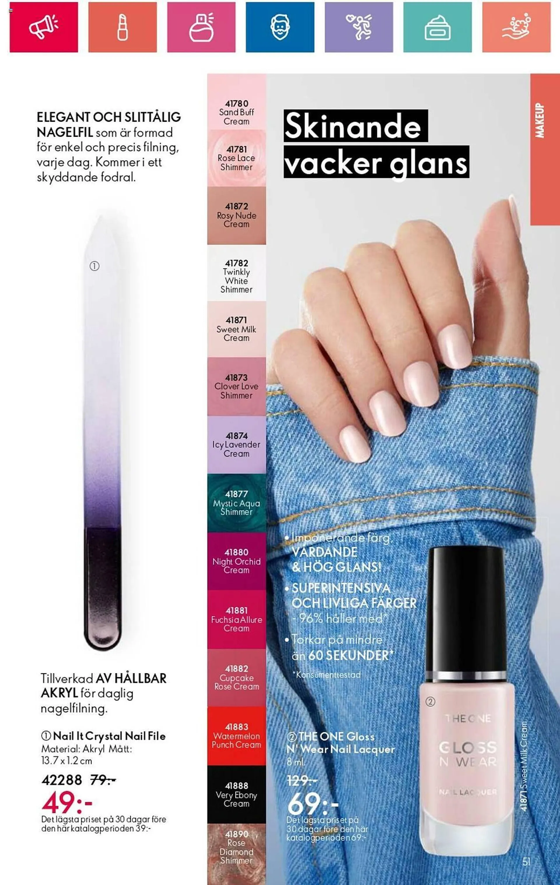 Oriflame reklamblad från 1 augusti till 21 augusti 2024 - Reklamblad sidor 51