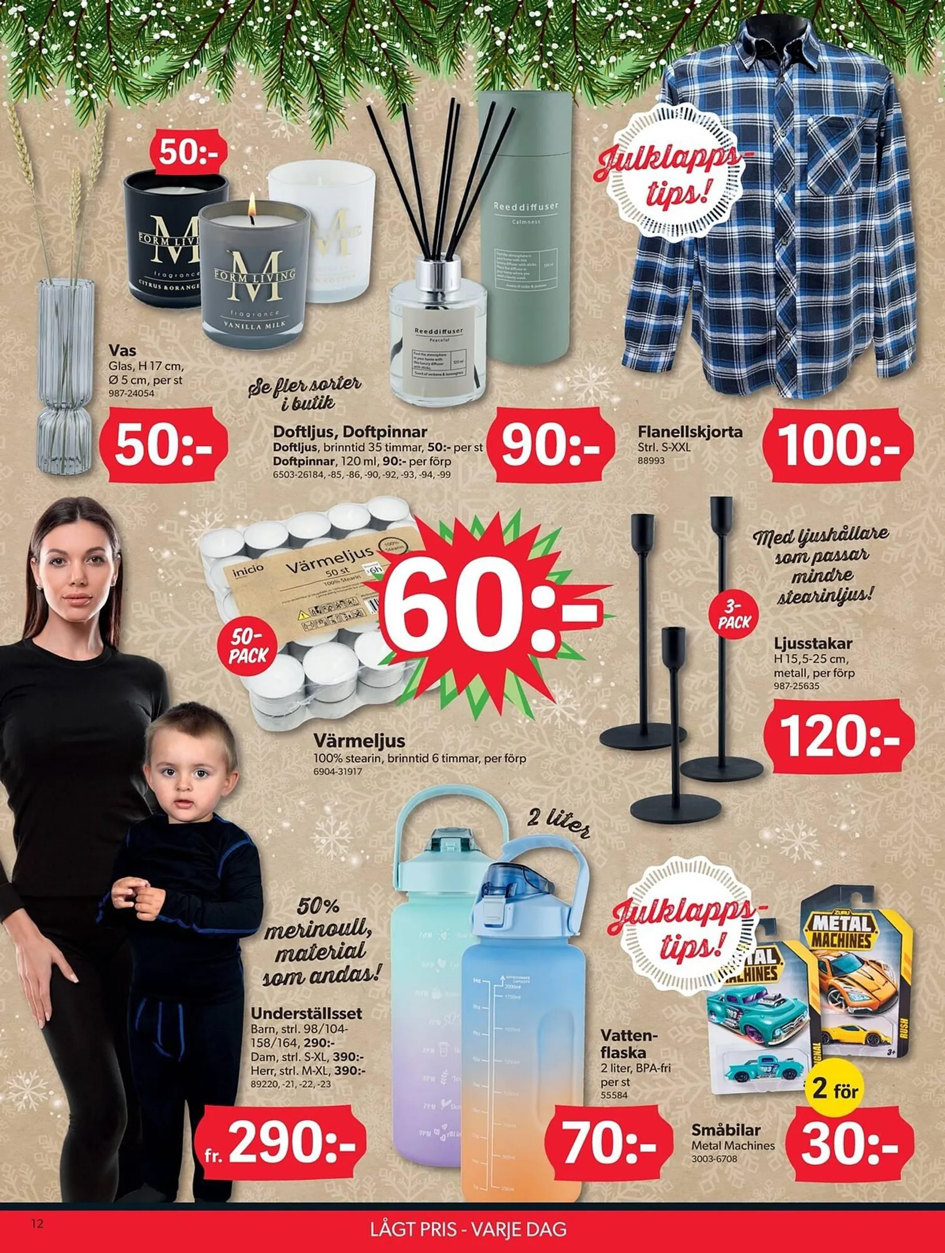 DollarStore reklamblad från 2 december till 2 januari 2025 - Reklamblad sidor 12