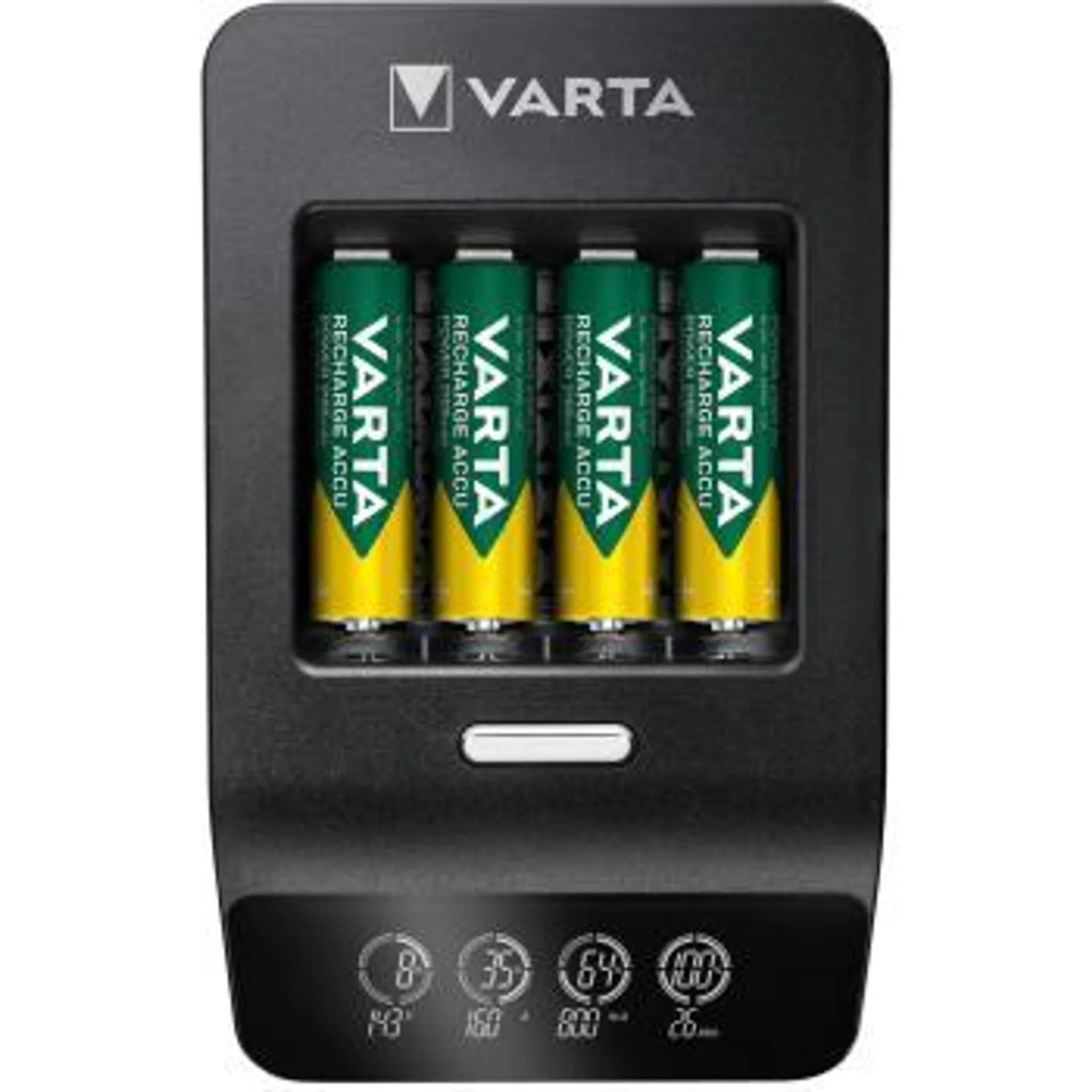 Varta: LCD Ultra Fast Charger AA/AAA inkl 4xAA