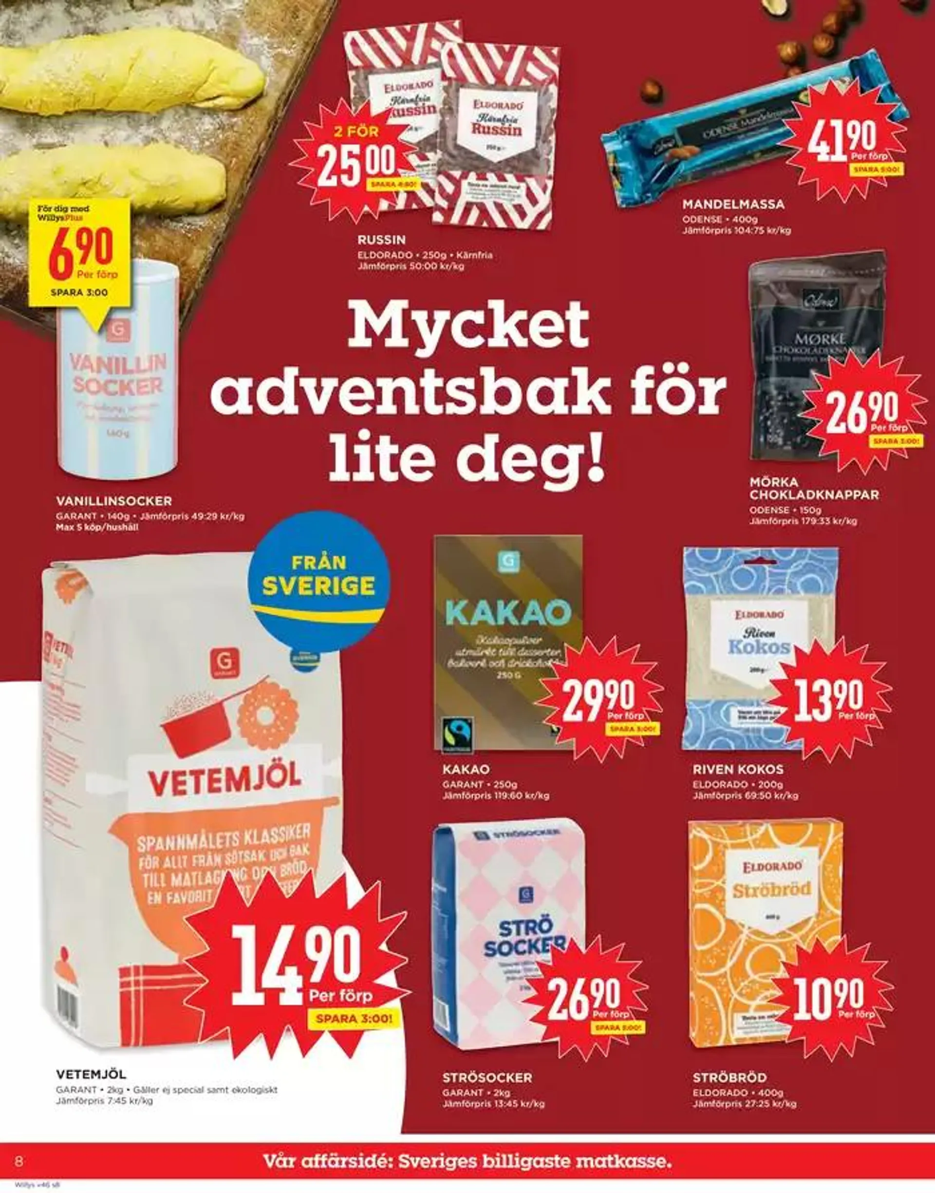 Exklusiva deals för våra kunder från 11 november till 17 november 2024 - Reklamblad sidor 8