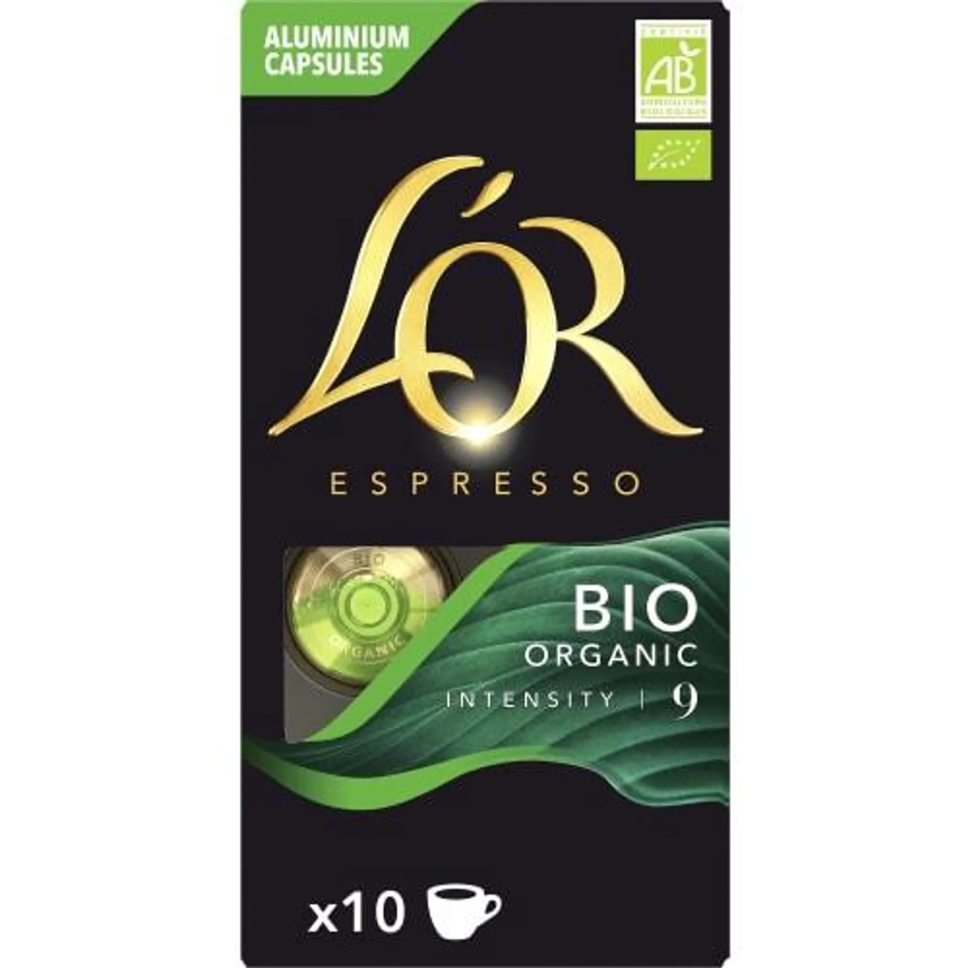 Bio Organic 9 Kaffekapslar