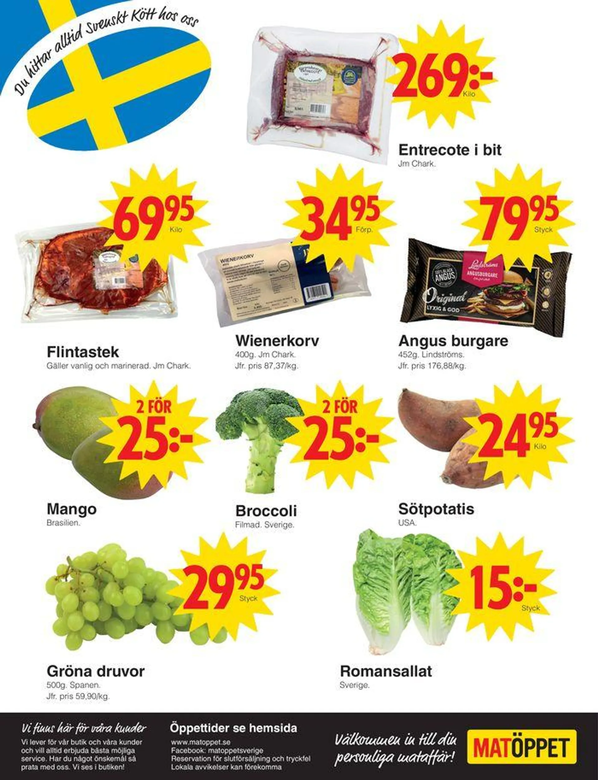 Matöppet Veckans DR-blad från 5 augusti till 11 augusti 2024 - Reklamblad sidor 4