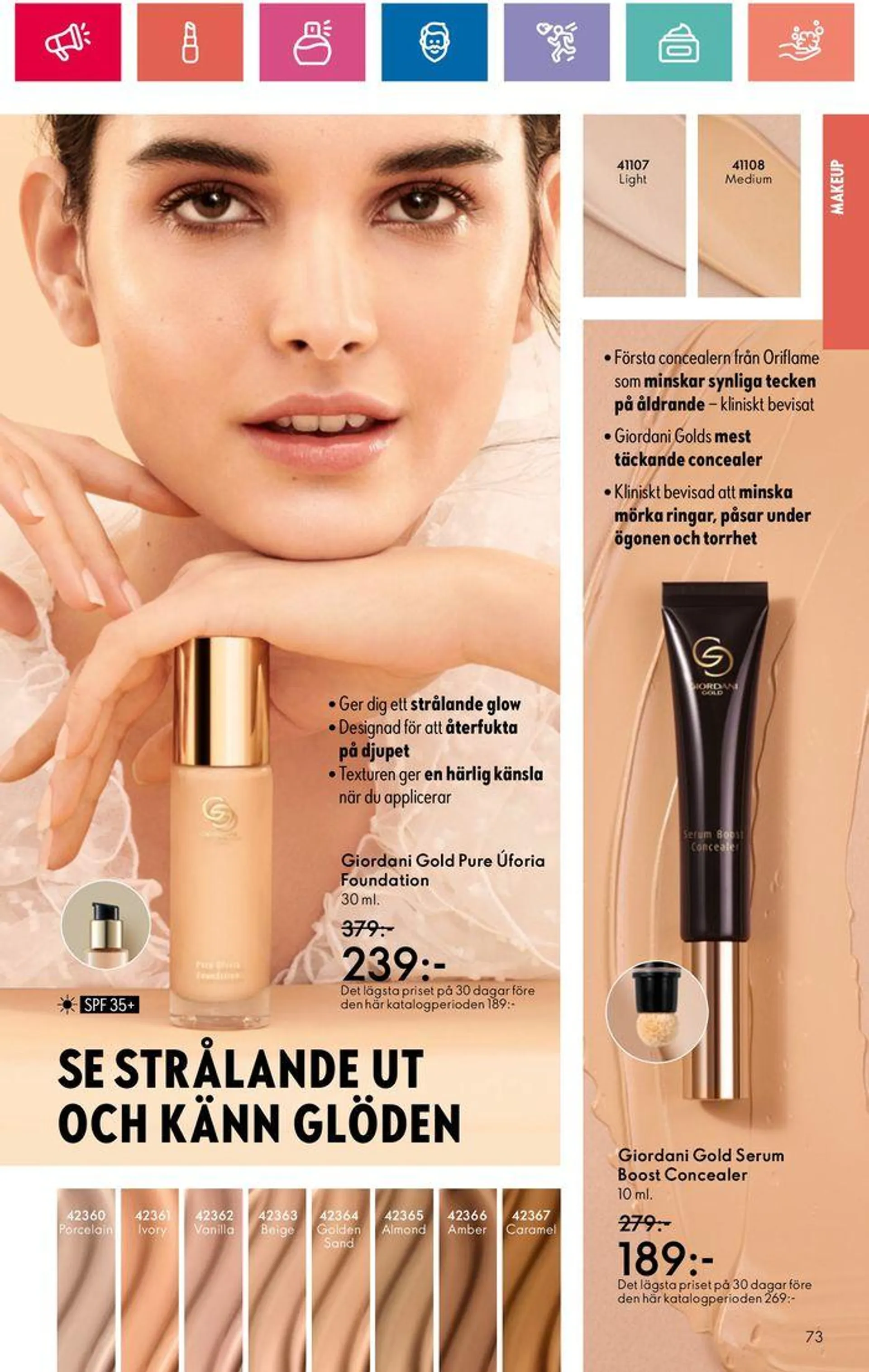 Oriflame reklamblad från 30 maj till 13 juni 2024 - Reklamblad sidor 73