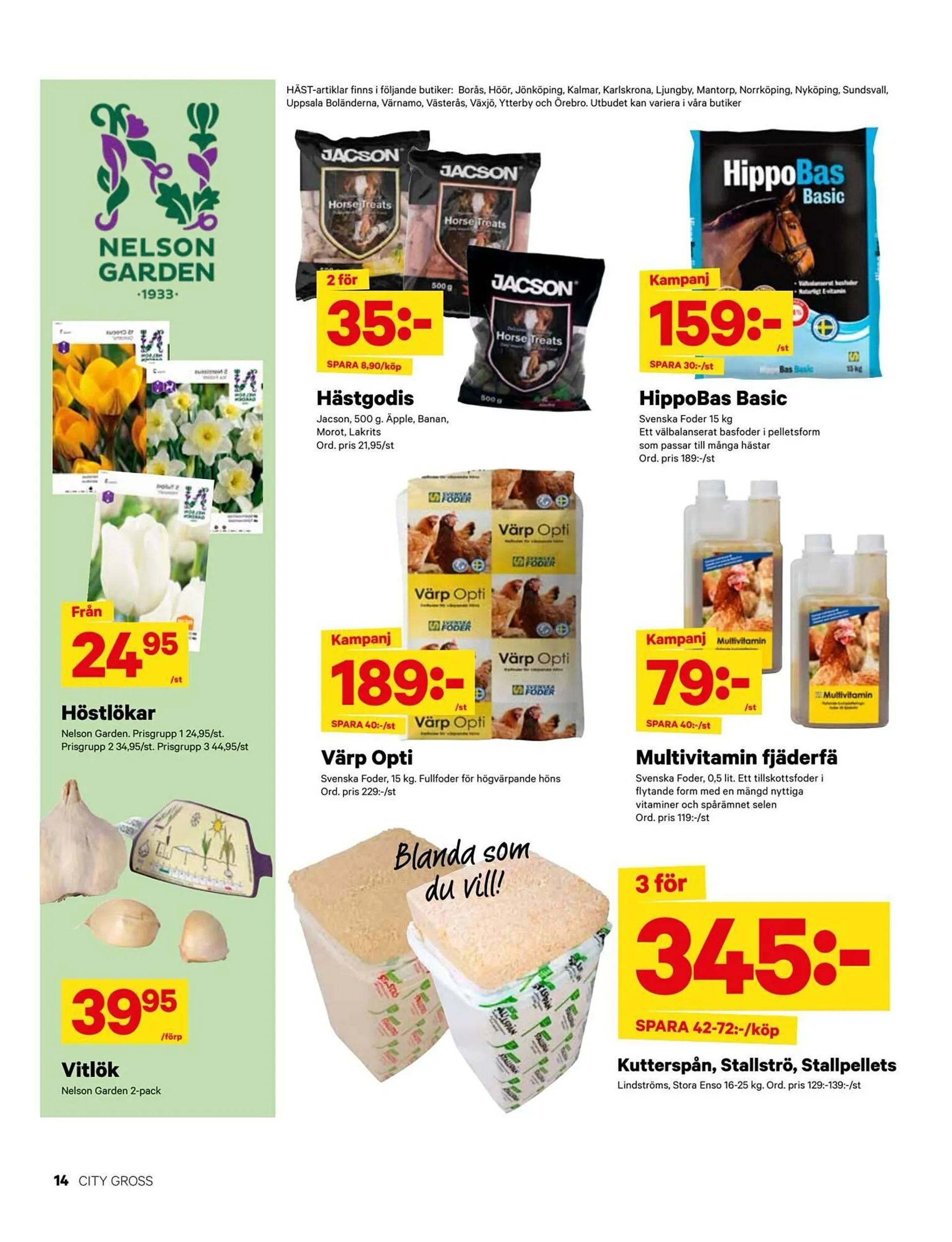 City Gross reklamblad från 30 september till 6 oktober 2024 - Reklamblad sidor 22