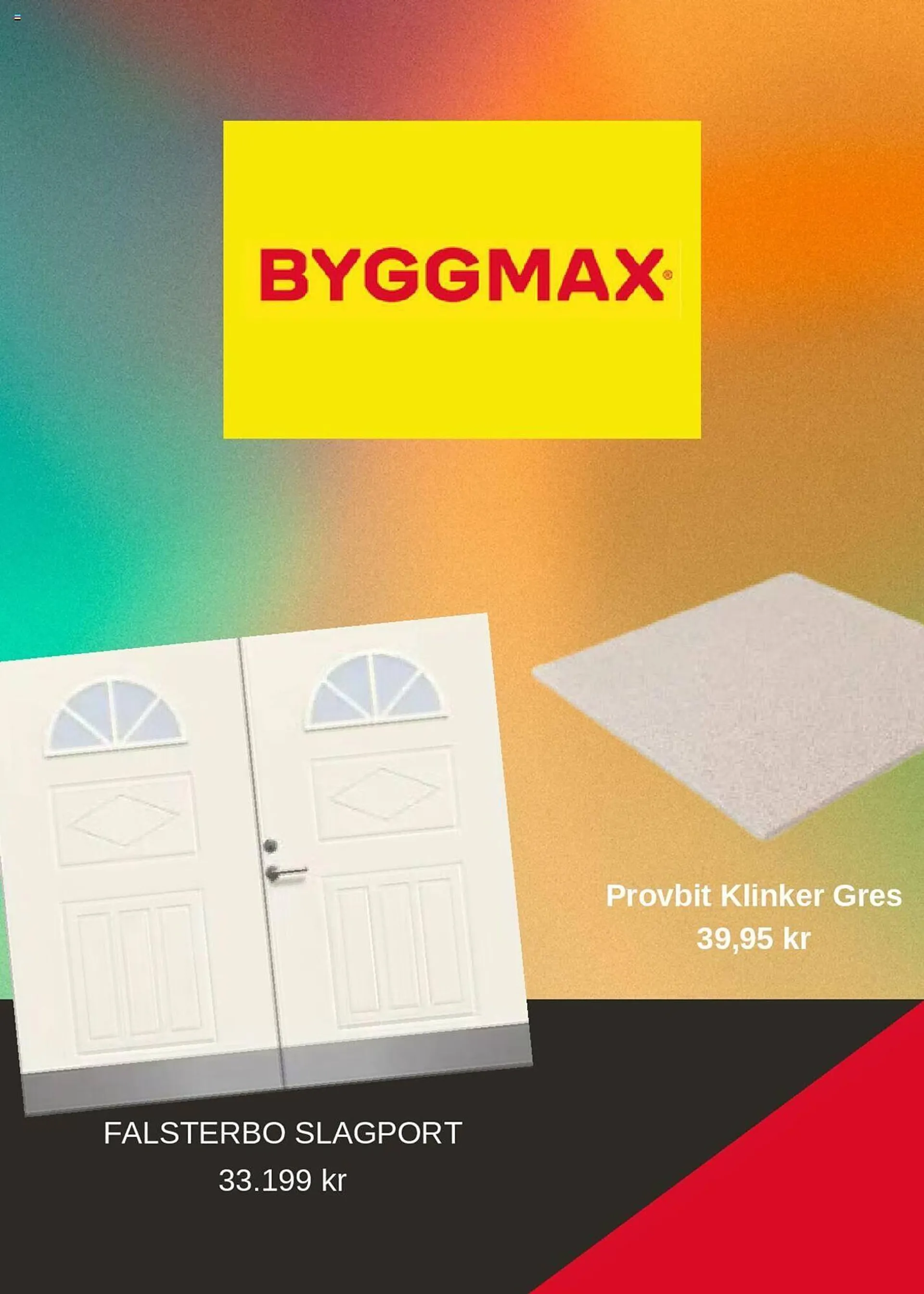 Byggmax reklamblad - 1