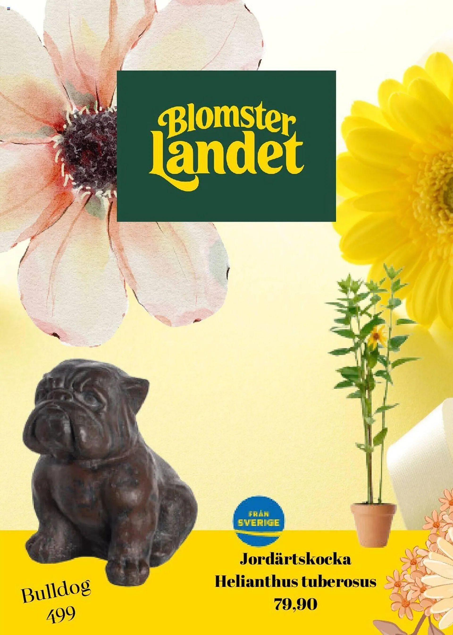 Blomsterlandet reklamblad - 1