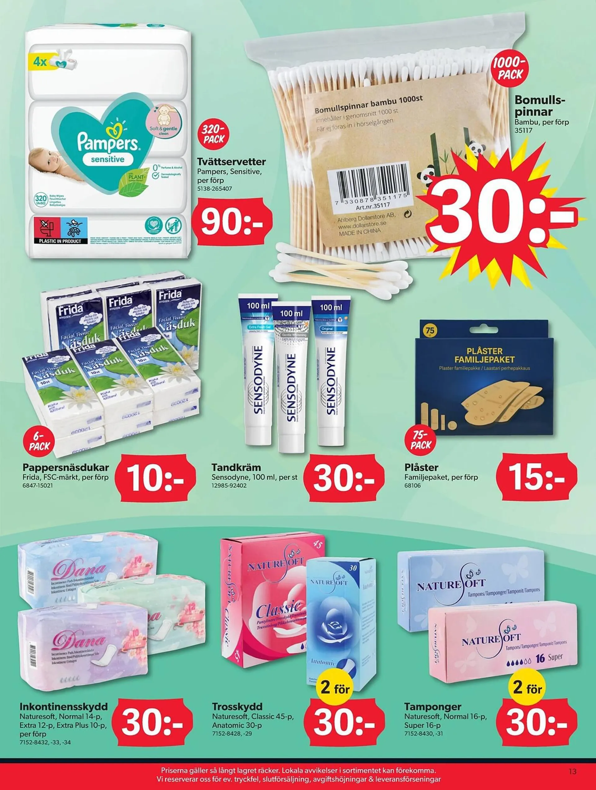 DollarStore reklamblad från 22 januari till 22 februari 2024 - Reklamblad sidor 13