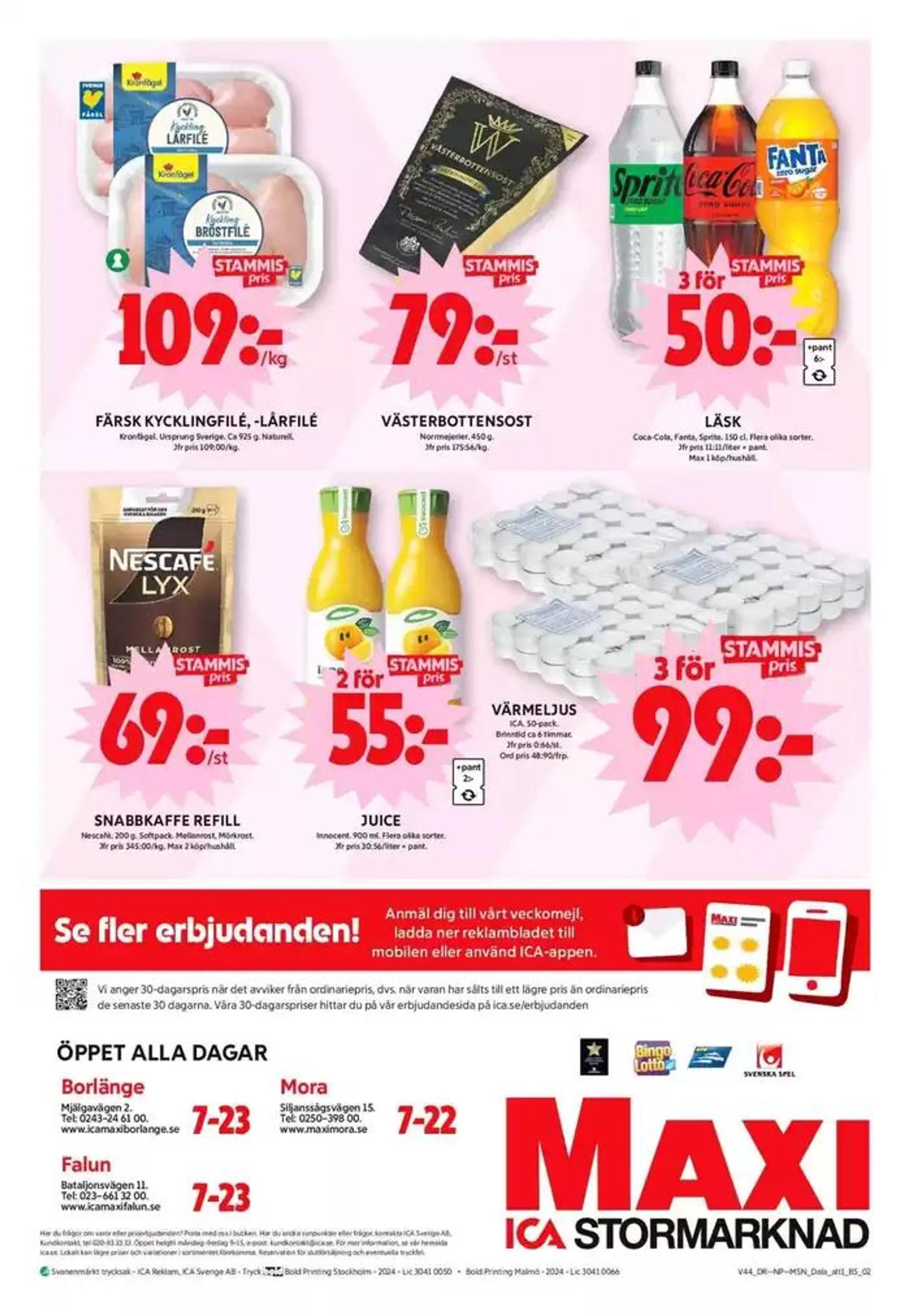 Fantastiskt erbjudande för fyndjägare från 28 oktober till 3 november 2024 - Reklamblad sidor 3