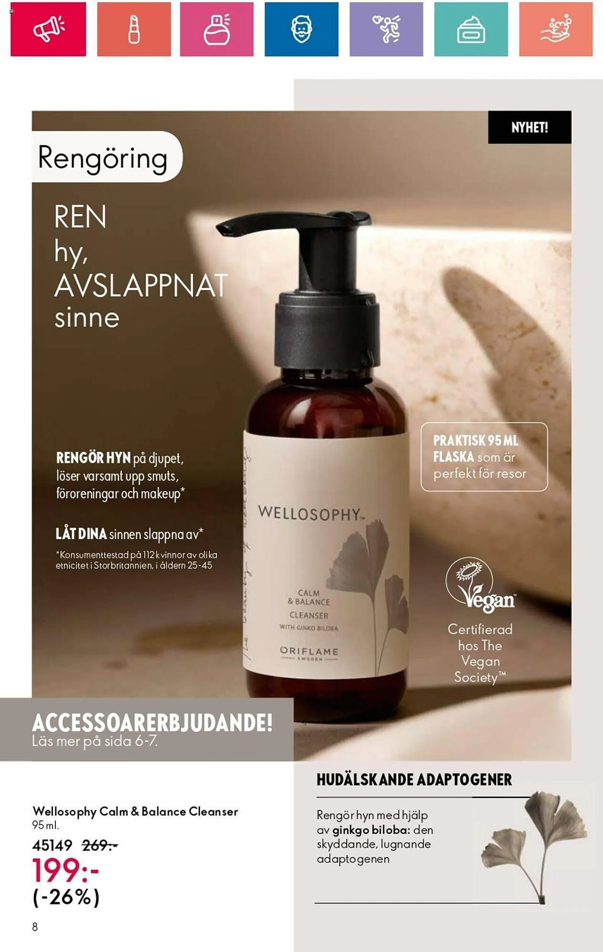 Oriflame reklamblad från 12 september till 2 oktober 2024 - Reklamblad sidor 8