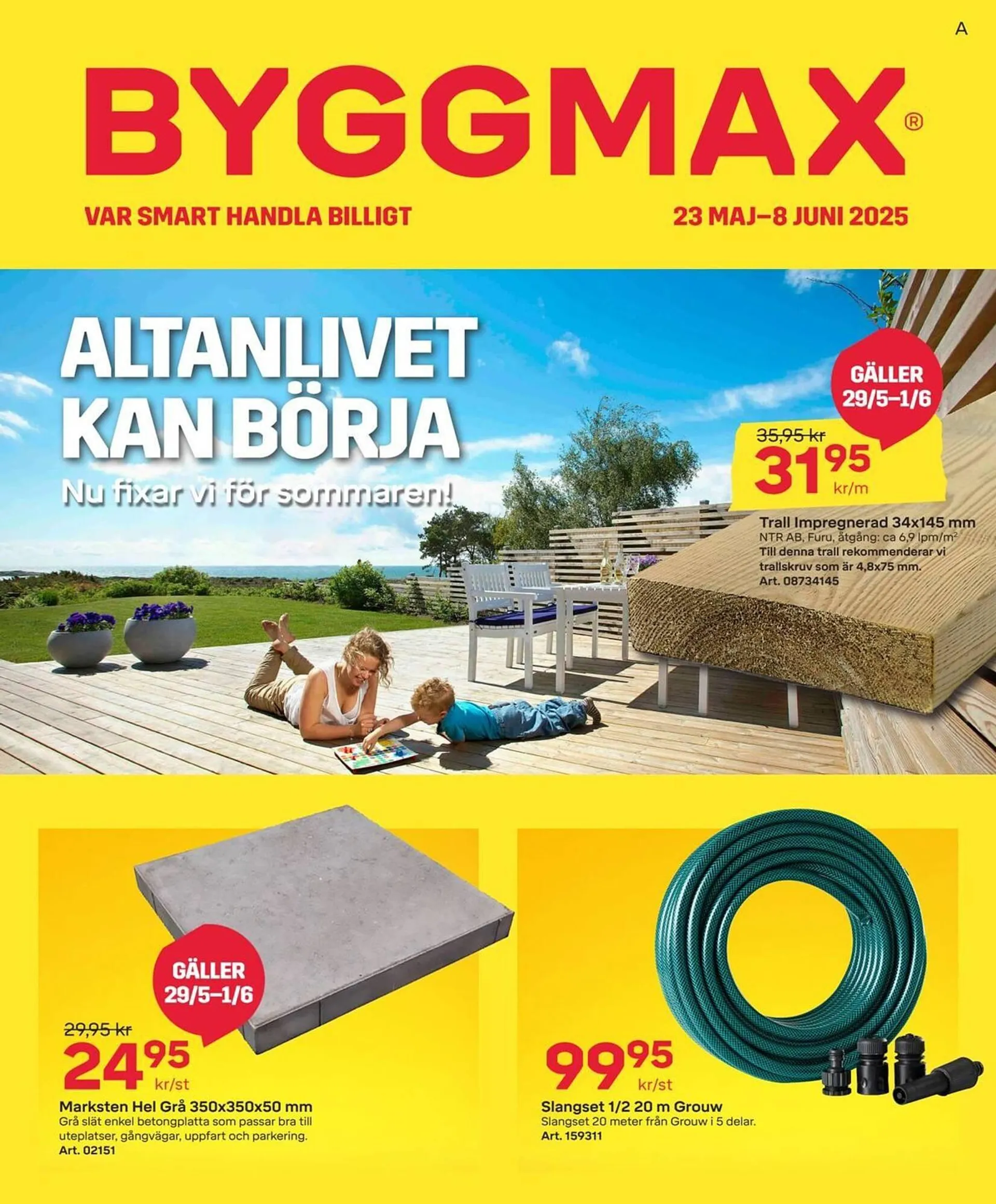 Byggmax reklamblad - 1