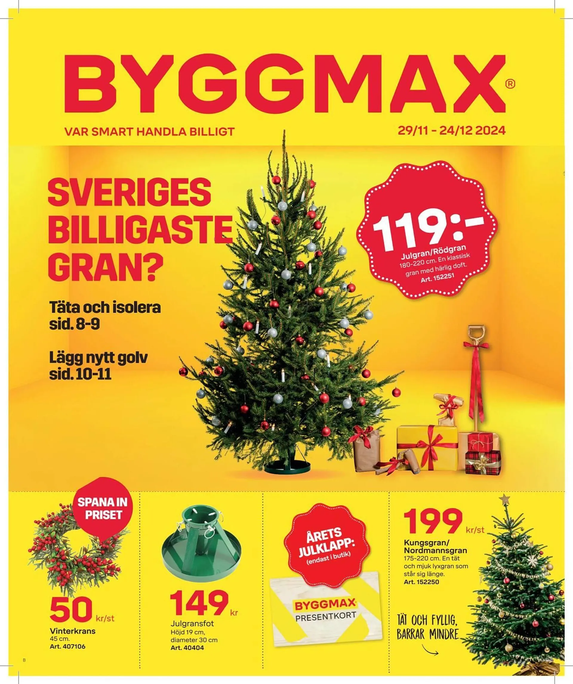 Byggmax reklamblad - 1