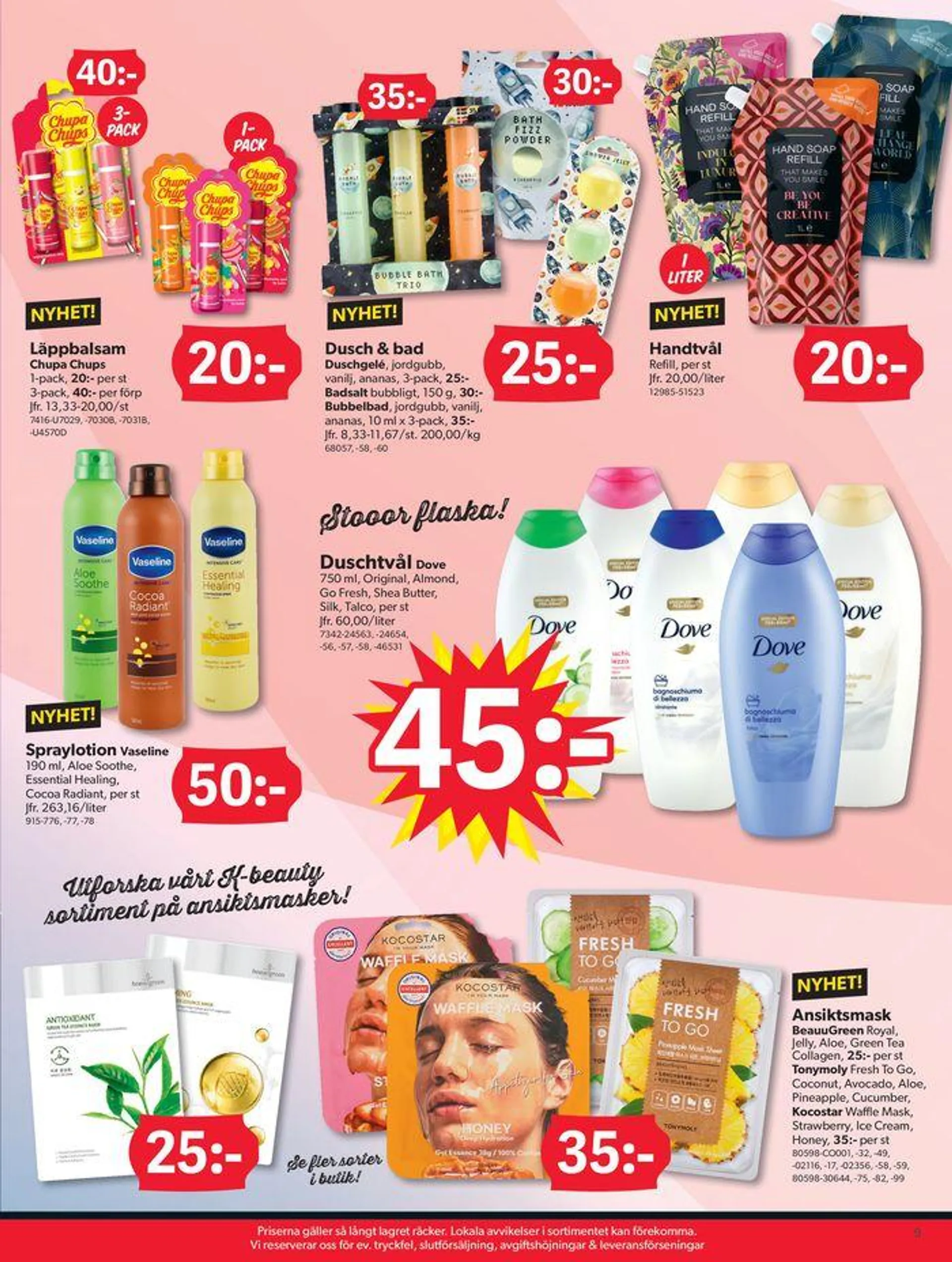 DollarStore Erbjudanden från 24 september till 8 oktober 2024 - Reklamblad sidor 9