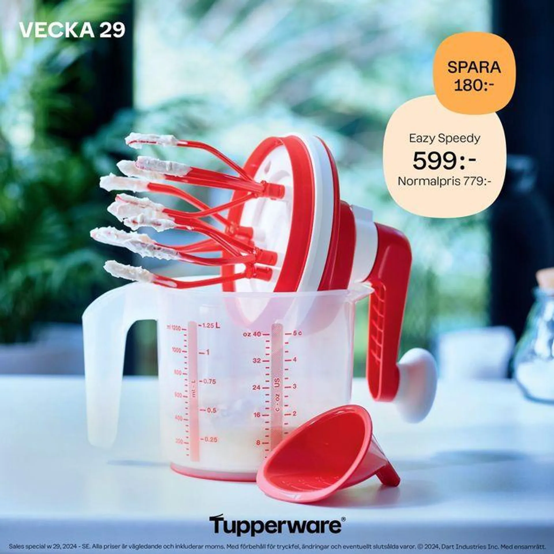 Tupperware reklamblad från 16 juli till 30 juli 2024 - Reklamblad sidor 1