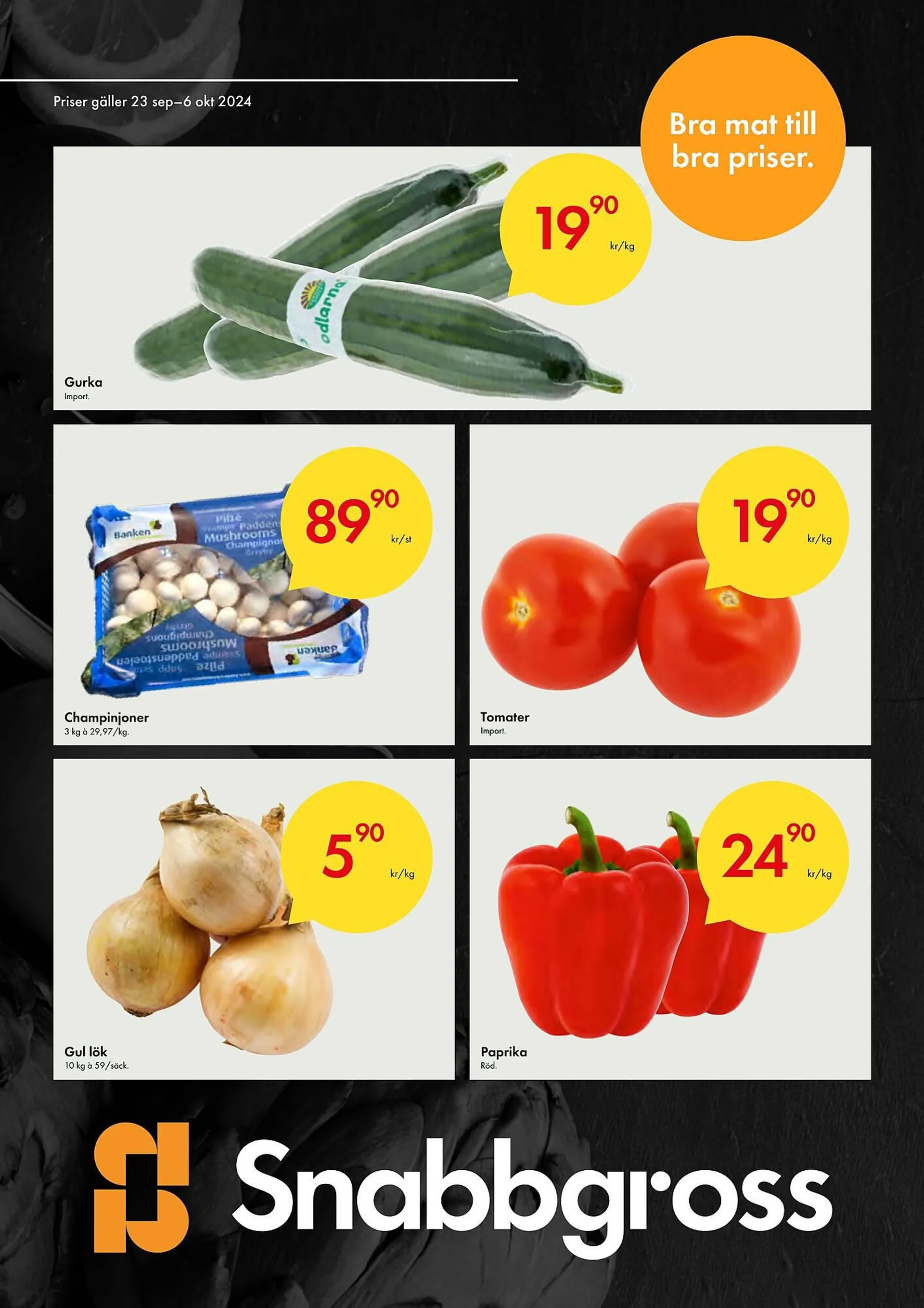 Snabbgross reklamblad - 1