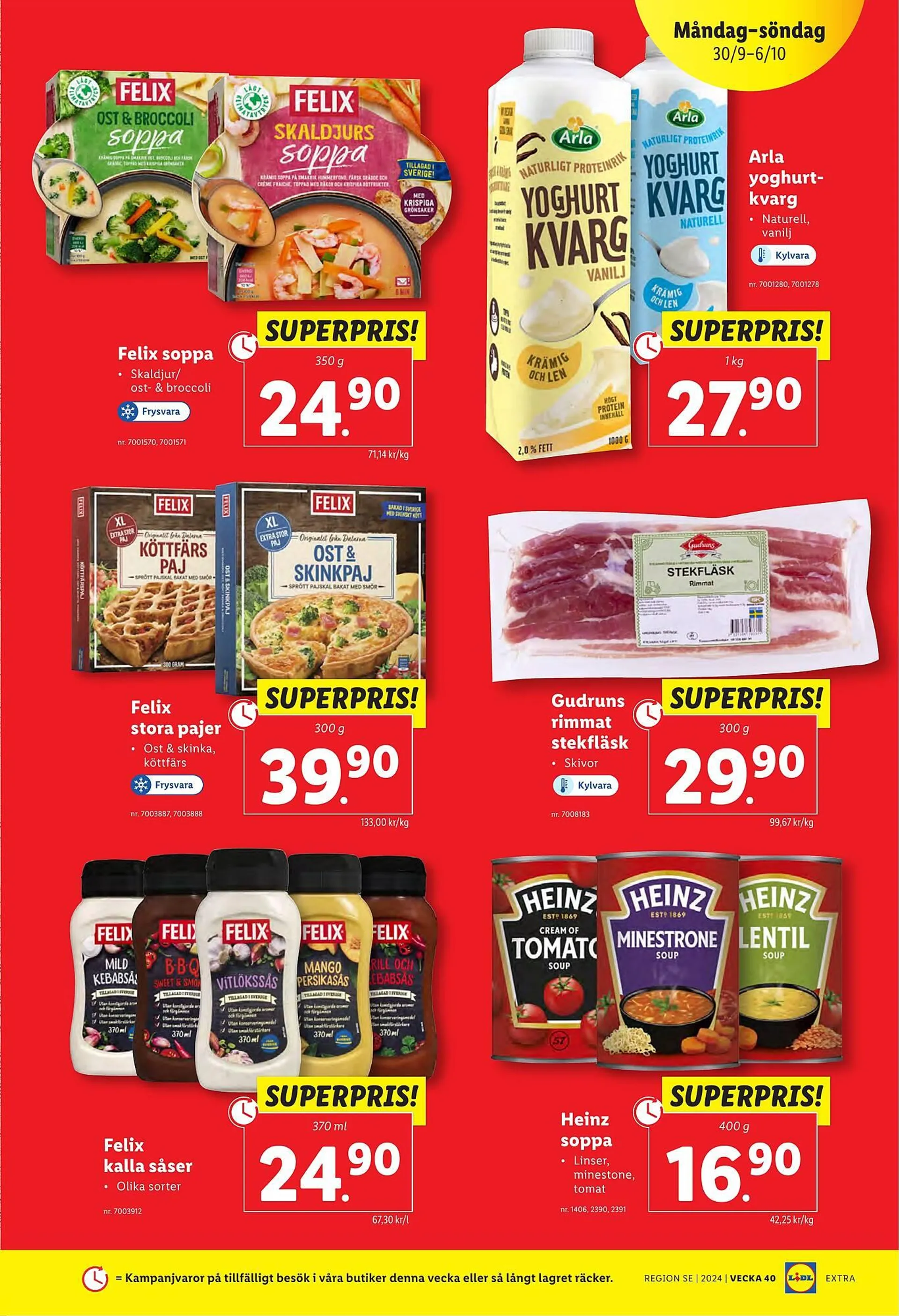 Lidl reklamblad från 30 september till 6 oktober 2024 - Reklamblad sidor 14