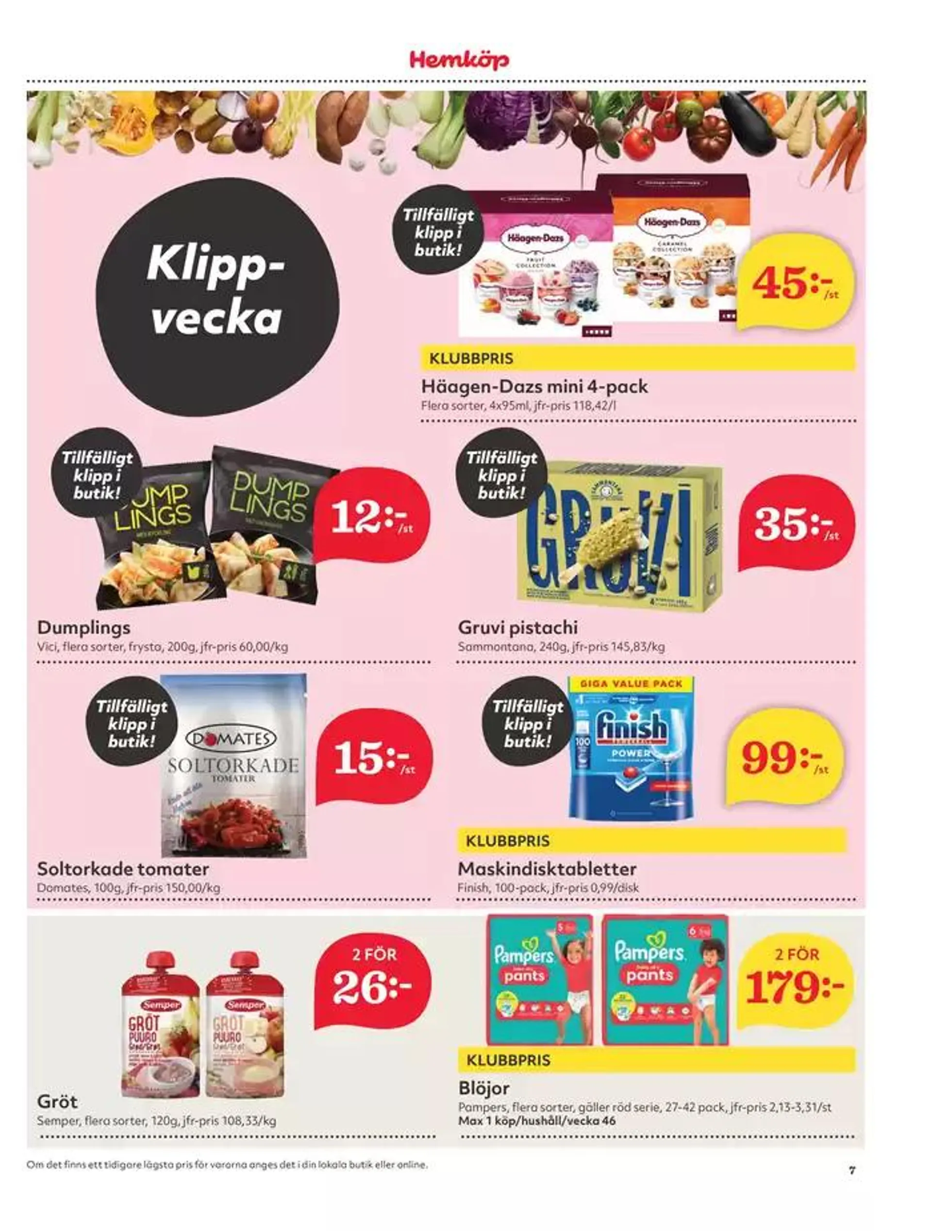 Våra bästa erbjudanden för dig från 11 november till 17 november 2024 - Reklamblad sidor 7