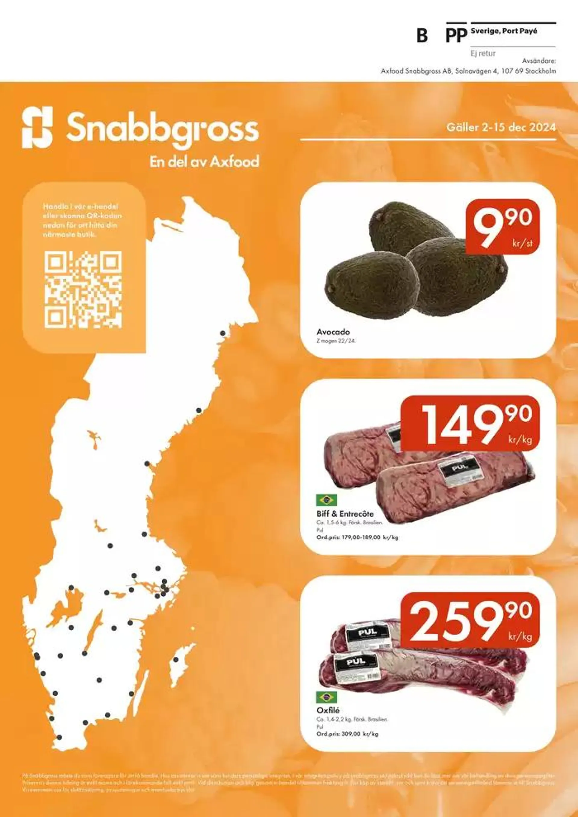 Snabbgross Kampanjblad v. 49–50 från 4 december till 18 december 2024 - Reklamblad sidor 9