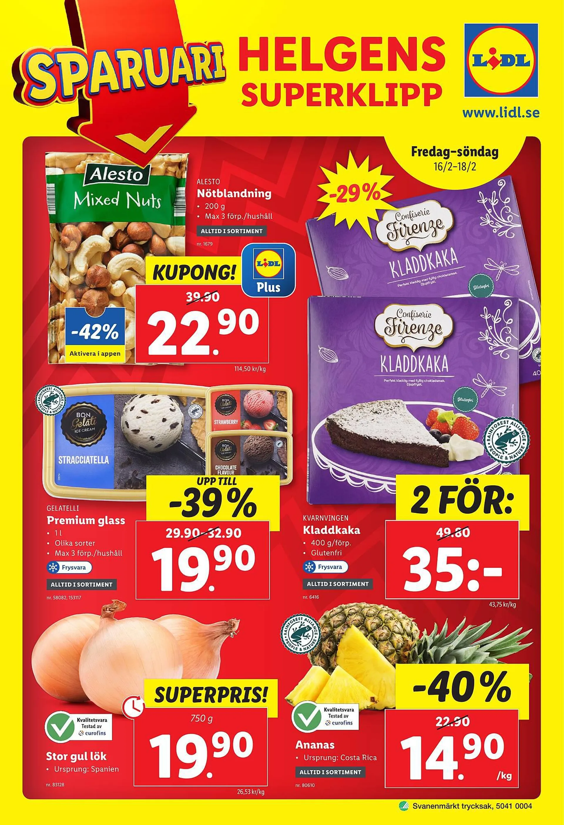 Lidl reklamblad från 12 februari till 18 februari 2024 - Reklamblad sidor 29