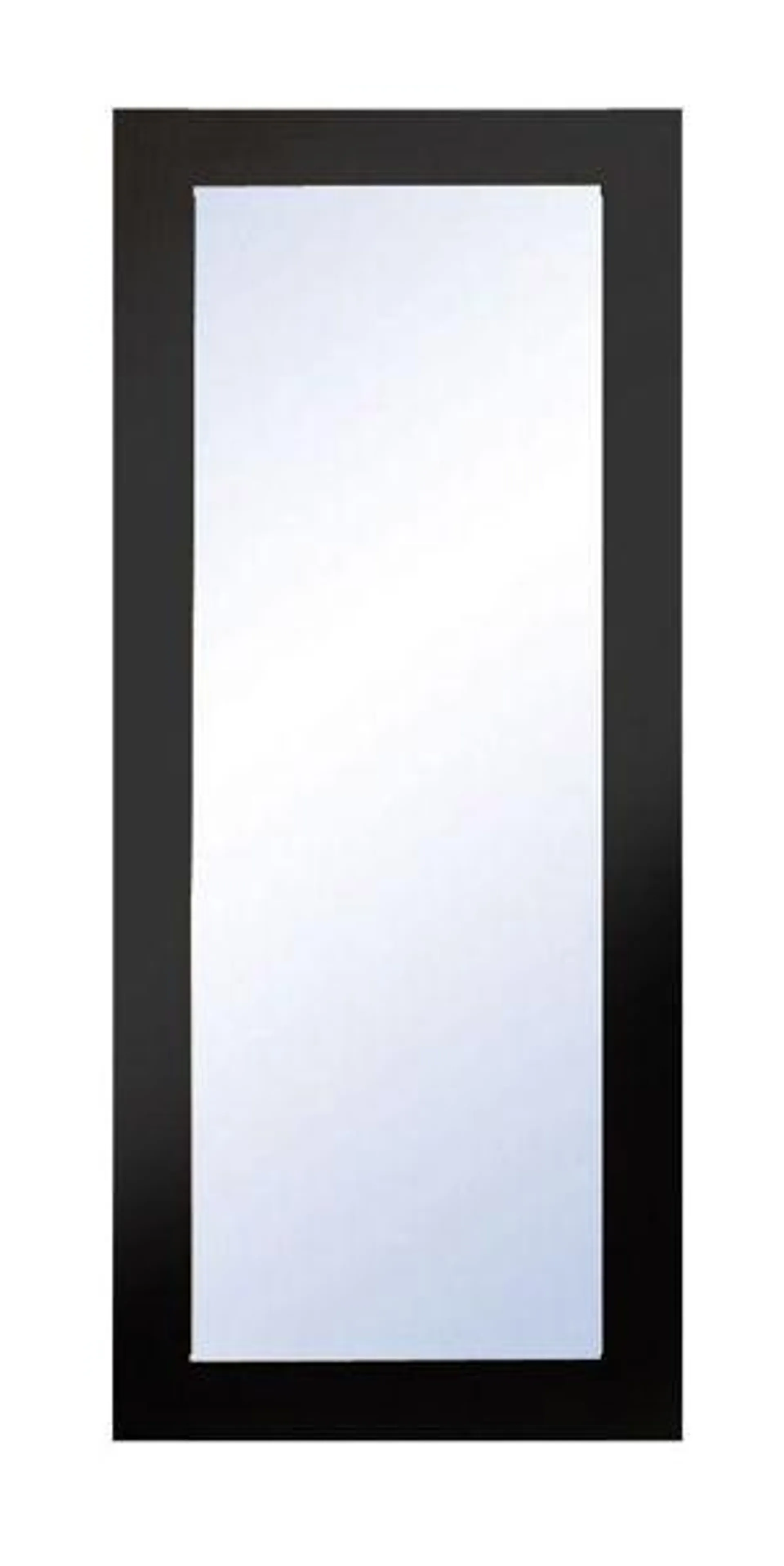NOVA Spegel 90x38 svartbetsad ek
