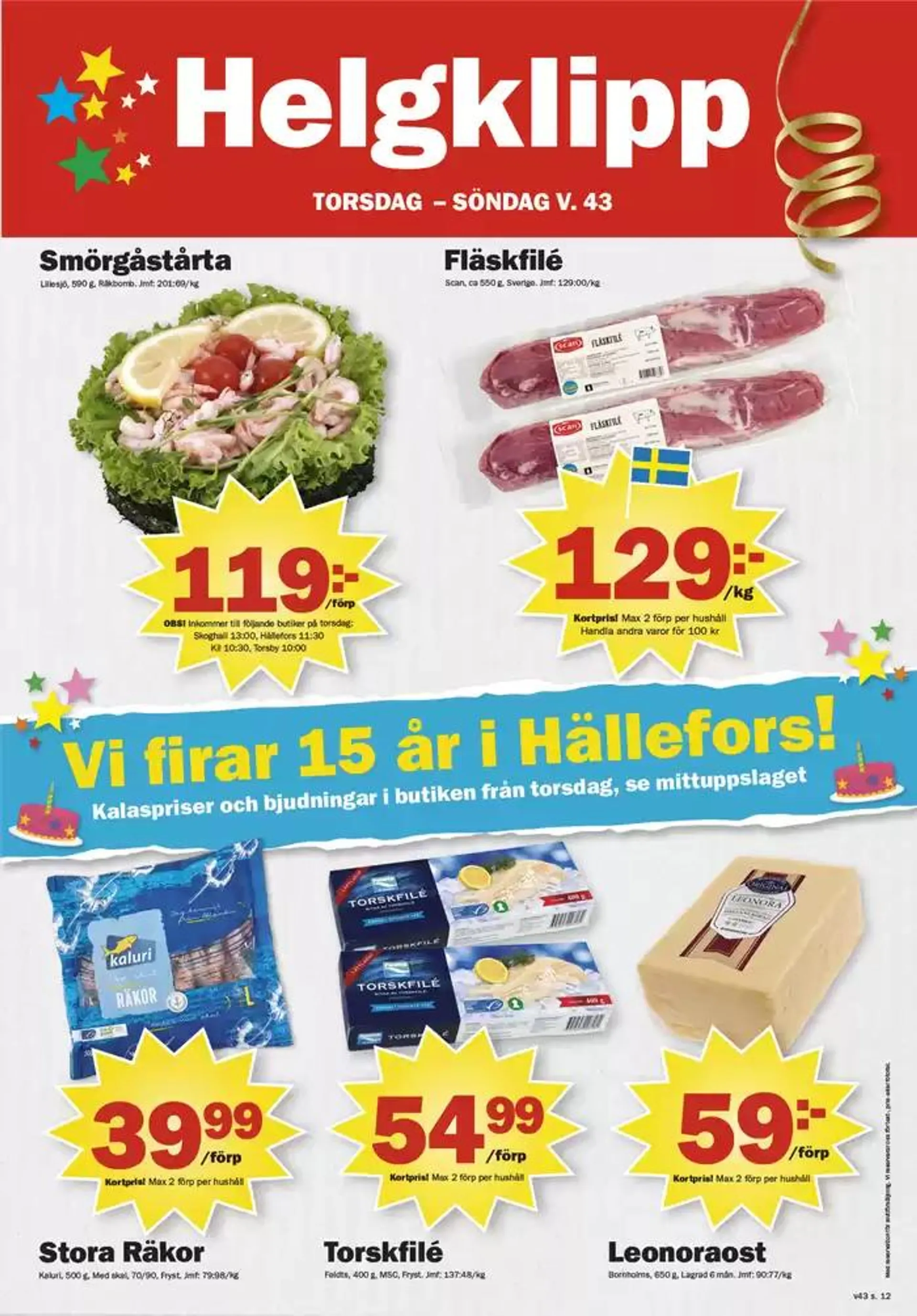 Pekås Veckans kampanjblad från 21 oktober till 4 november 2024 - Reklamblad sidor 3