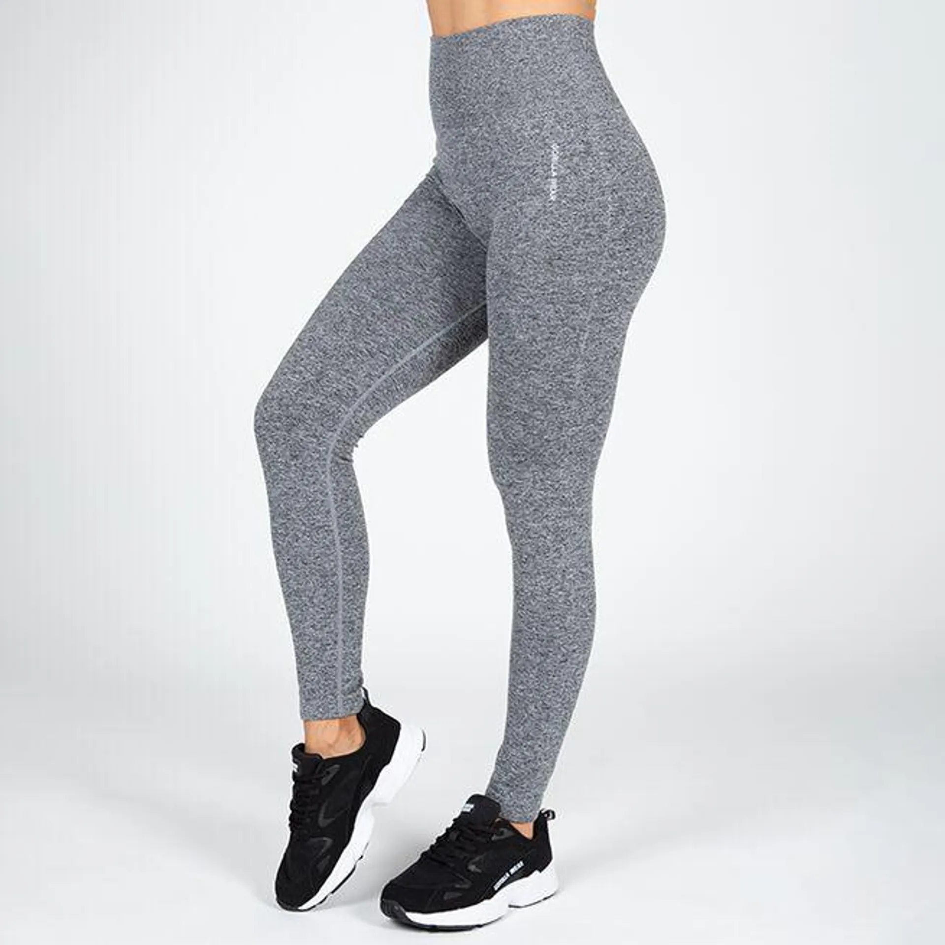 Quincy Seamless Leggings, Grey Melange