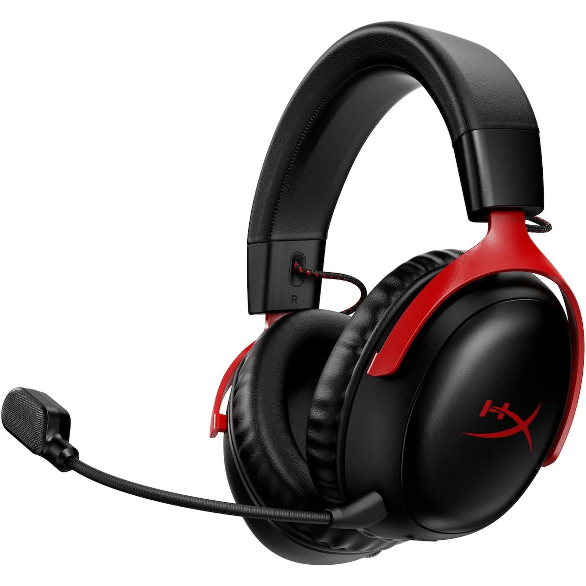 HyperX Cloud III trådlöst gamingheadset (svart/röd)