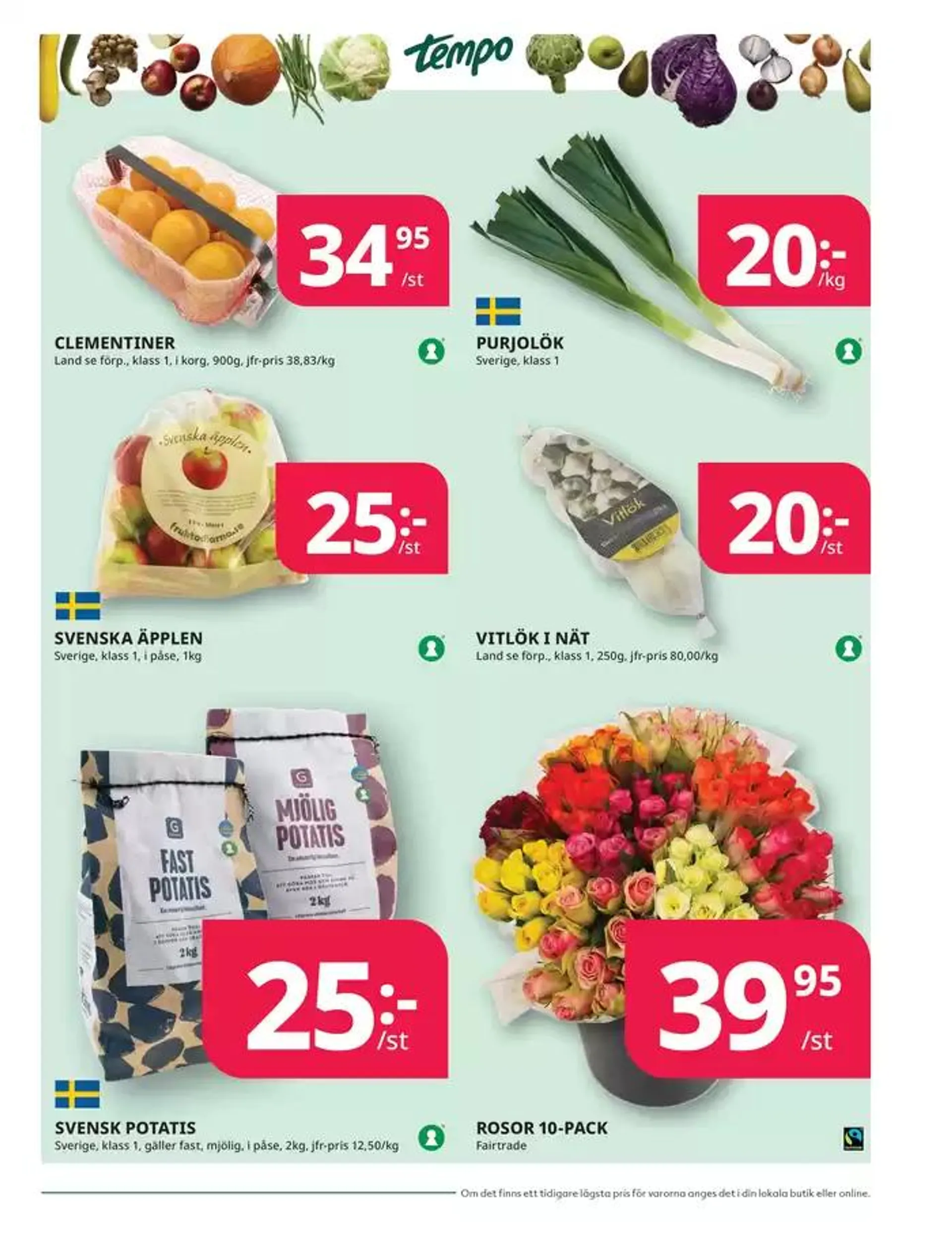 Veckans erbjudanden Tempo från 15 oktober till 29 oktober 2024 - Reklamblad sidor 5