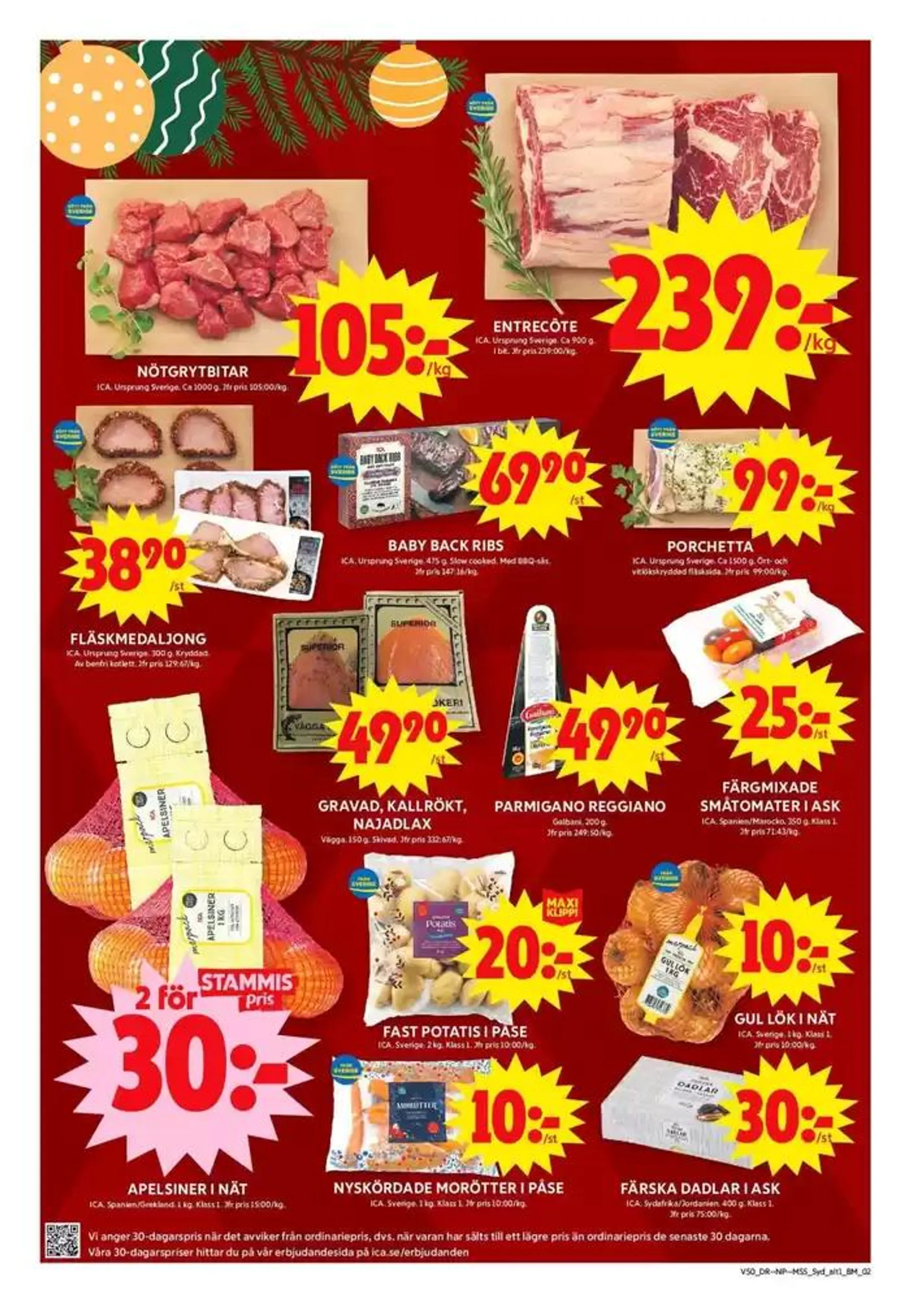 Aktuella deals och erbjudanden från 9 december till 15 december 2024 - Reklamblad sidor 12