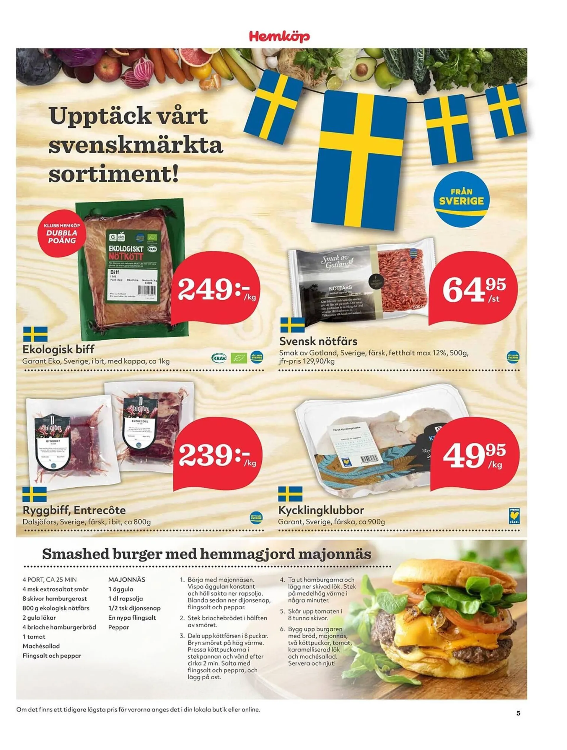Hemköp reklamblad från 24 mars till 30 mars 2025 - Reklamblad sidor 5