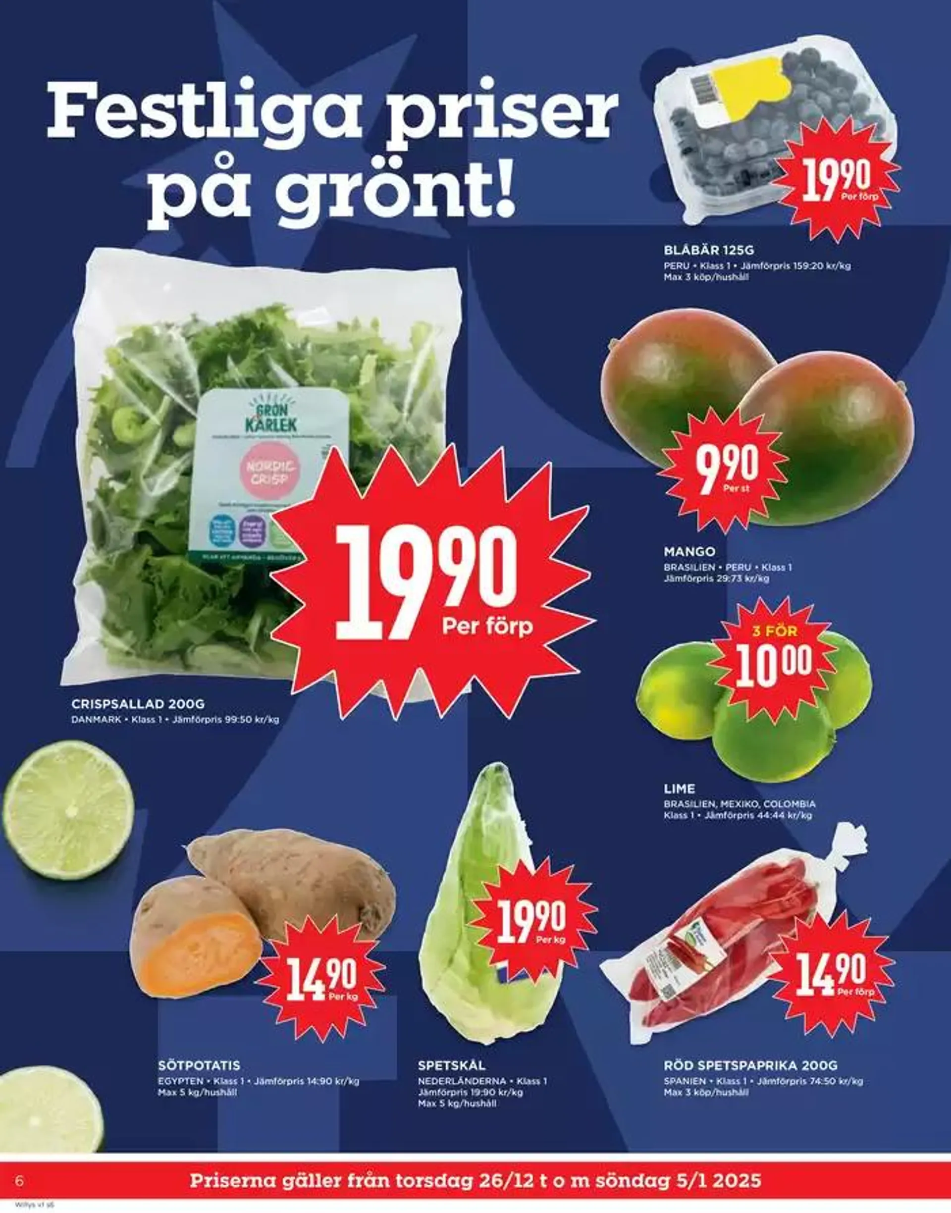 Exklusiva fynd från 23 december till 29 december 2024 - Reklamblad sidor 6