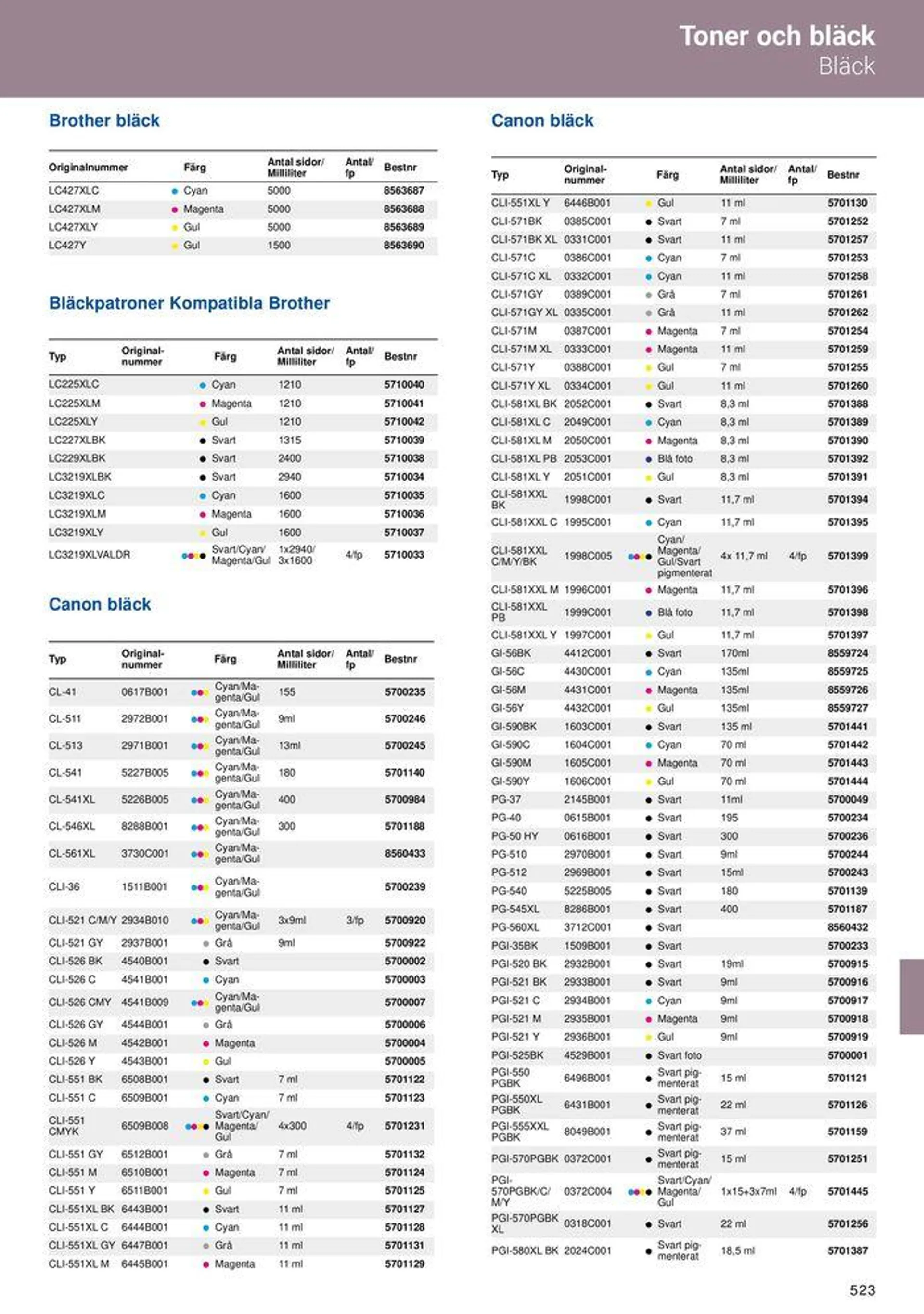 Office Depot - Kontorskatalog 2024 från 6 maj till 31 december 2024 - Reklamblad sidor 525