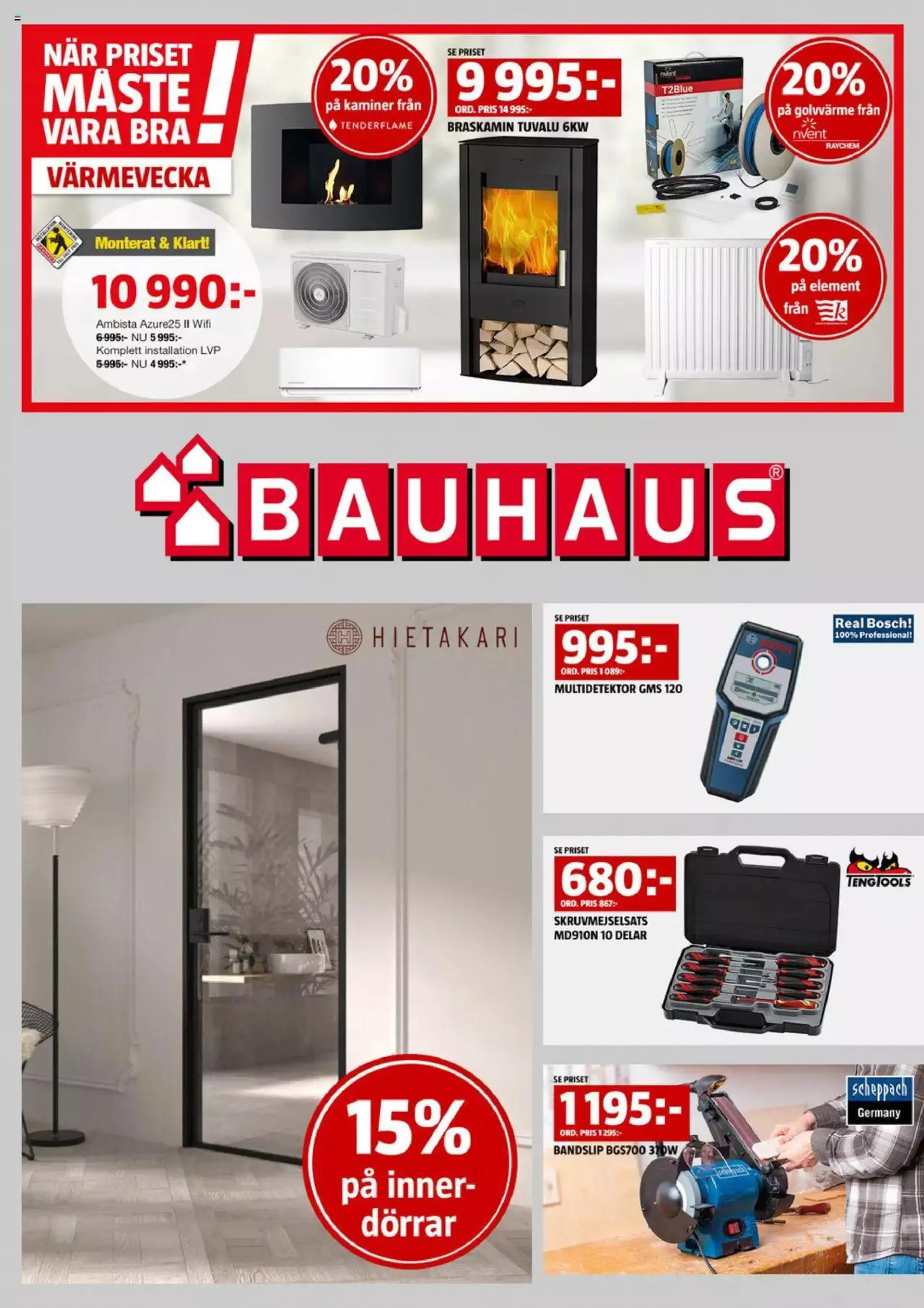 Bauhaus - erbjudanden - 12 februari 18 februari 2024