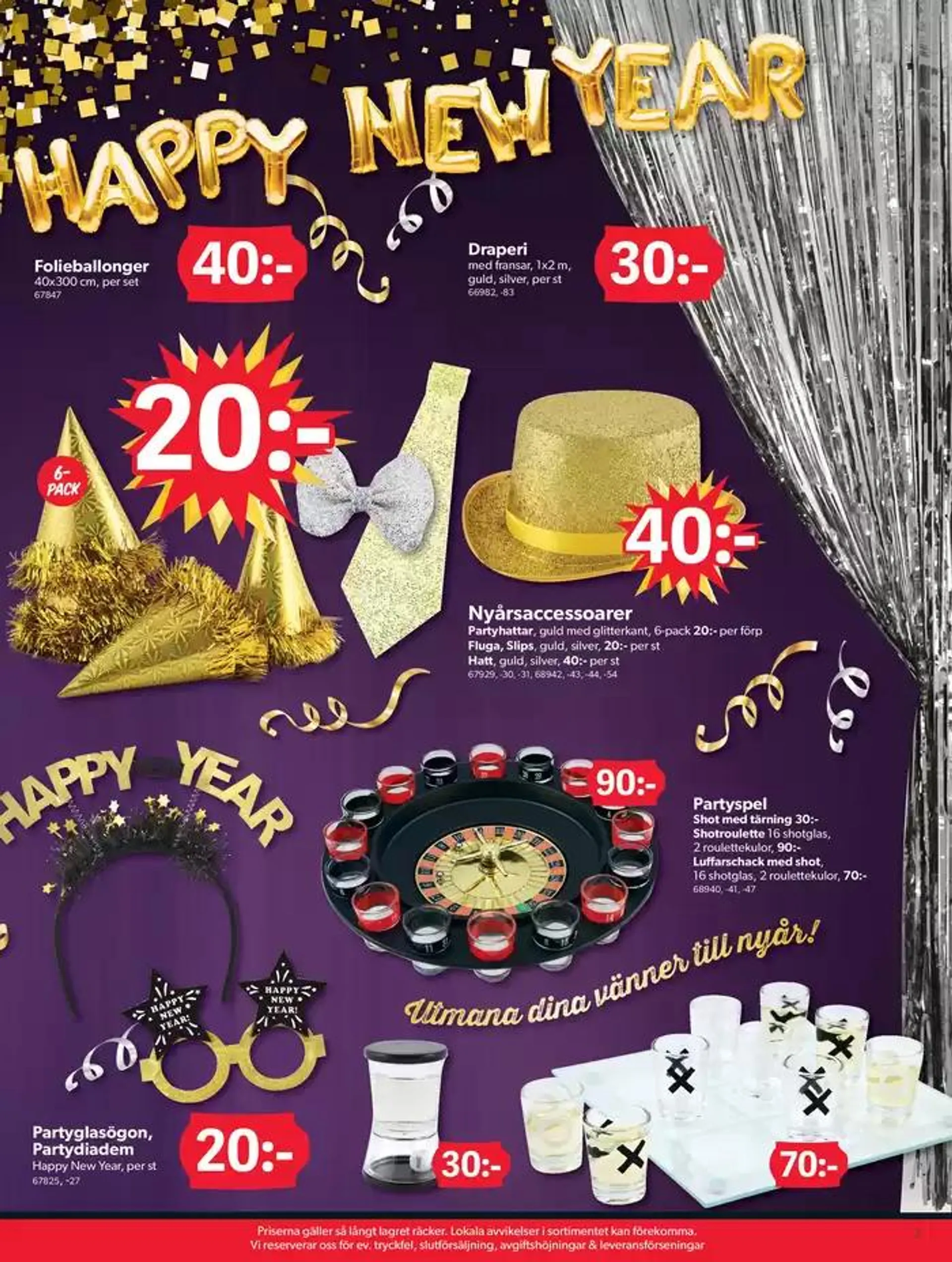 DollarStore Erbjudanden från 17 december till 31 december 2024 - Reklamblad sidor 3